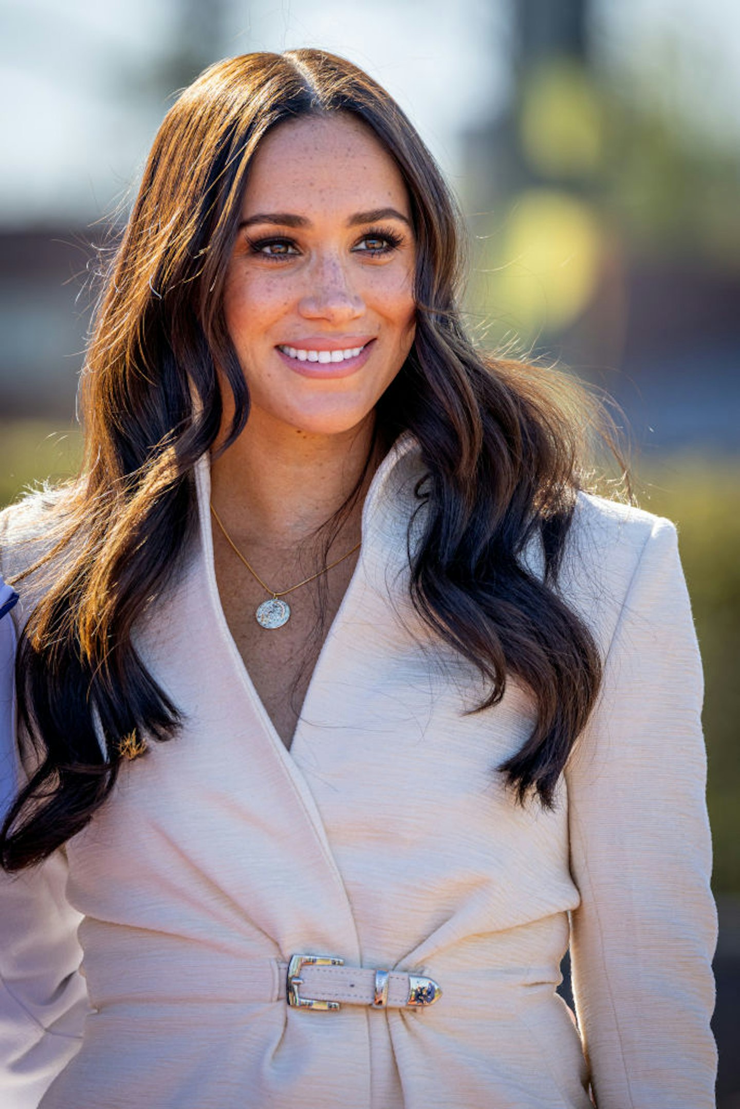 Meghan Markle smiling