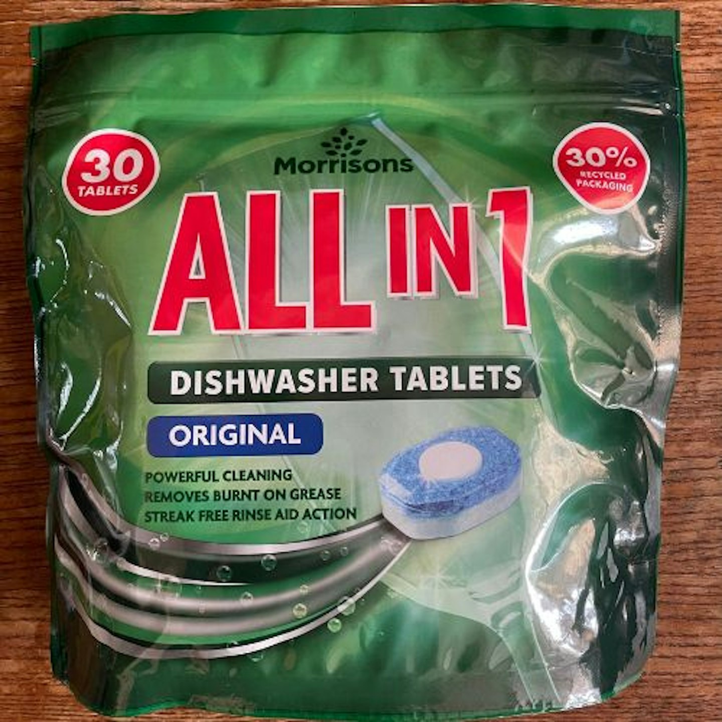 Morrisons All in 1 Lemon Dishwasher Tablets