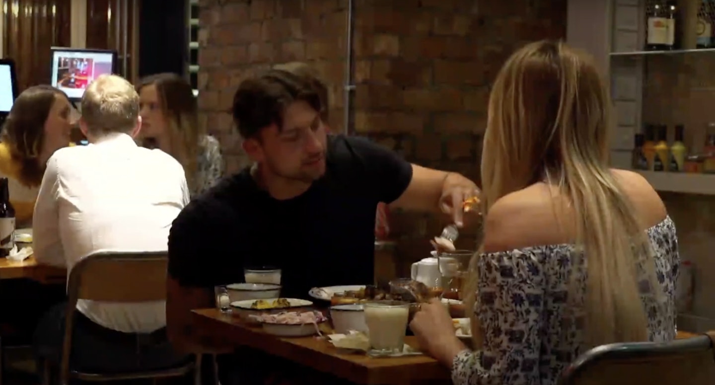 MAFS' Brad Skelly on a date with Charlotte Crosby on Celebs Go Dating