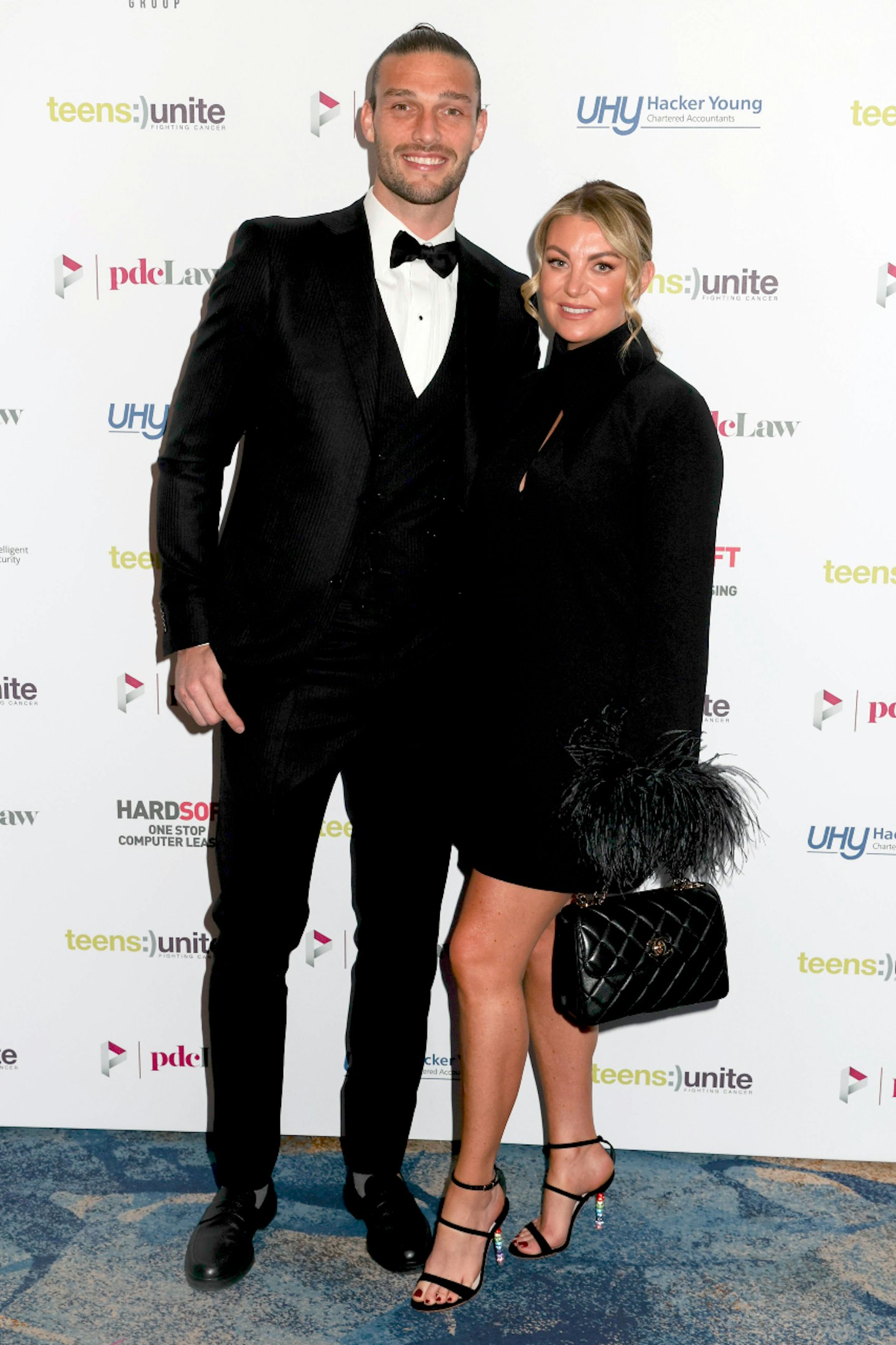 Andy Carroll and Billi Mucklow