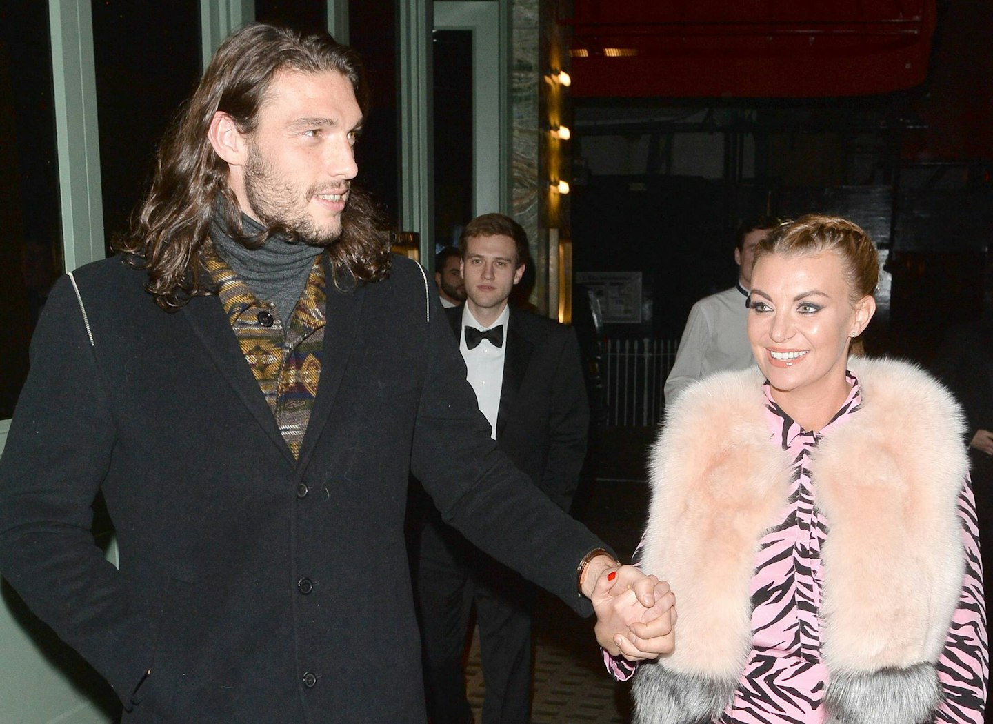 Andy Carroll and Billi Mucklow