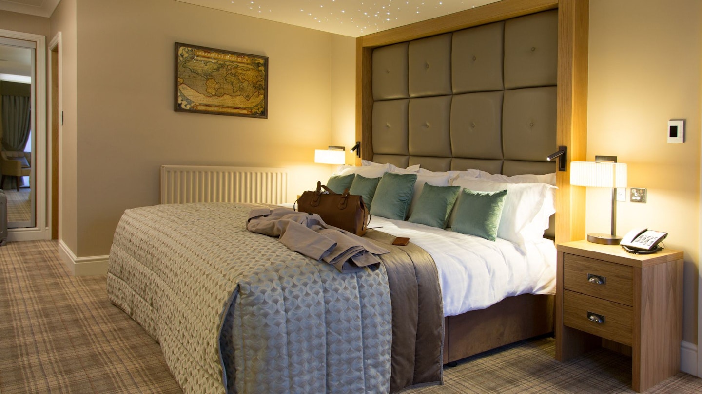 a bedroom in the main house at carden park