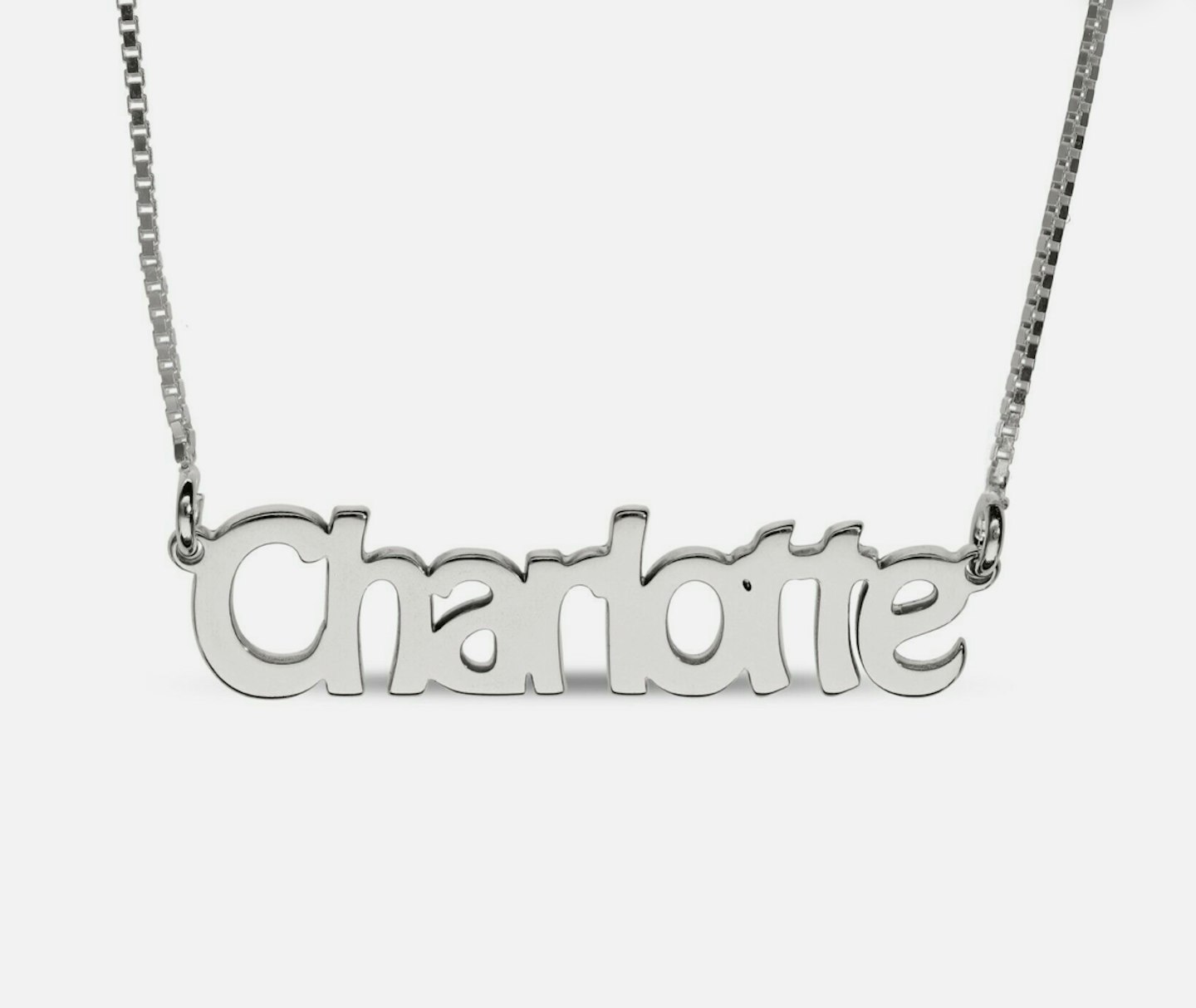 eBay personalised 925 sterling silver name necklace