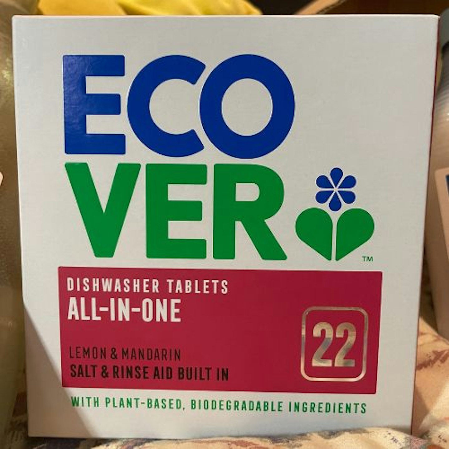 Ecover All in One Dishwasher Tablets, Pack of 22