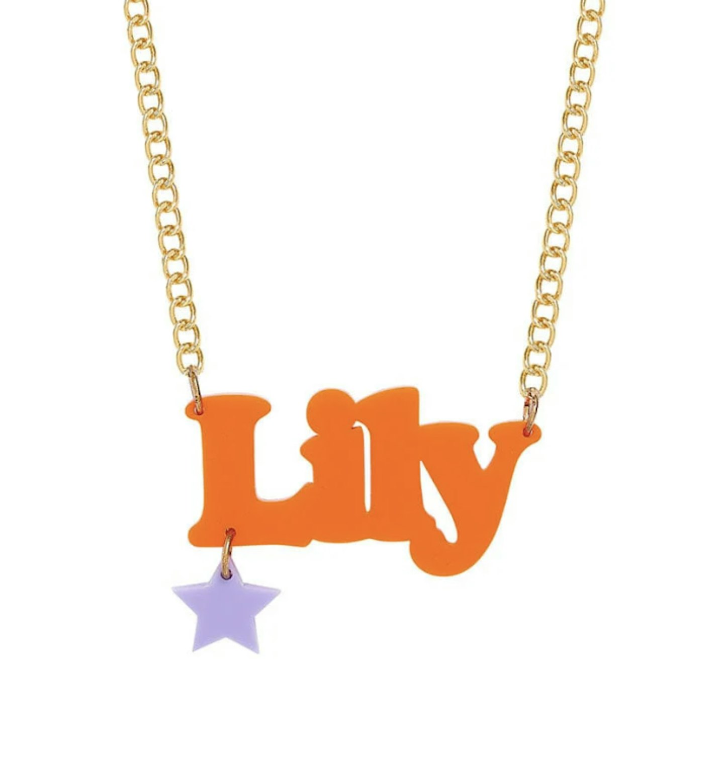 Tatty Devine name necklace