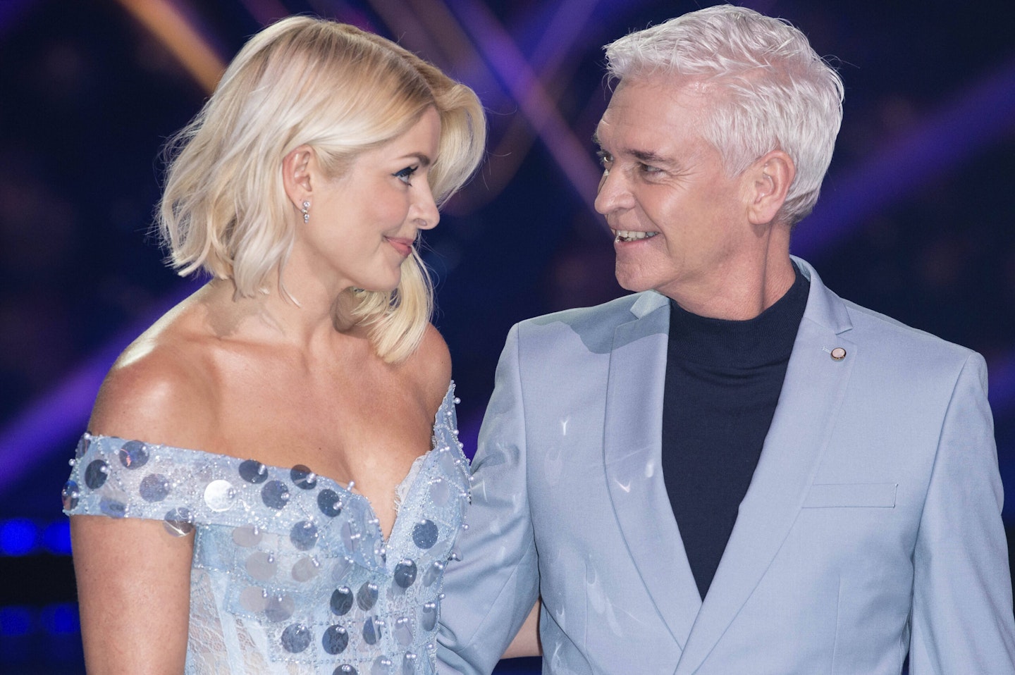 As well as This Morning, Phillip Schofield and Holly Willoughby also co-hosted Dancing on Ice. Pictured here on Phillip's last series in 2023