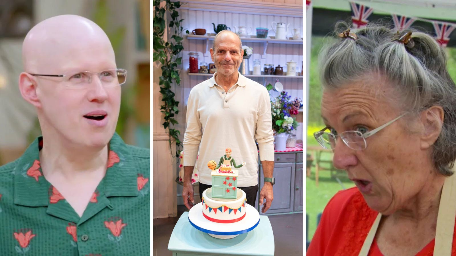 The Great British Bake Off contestants, hosts, and judges everyone