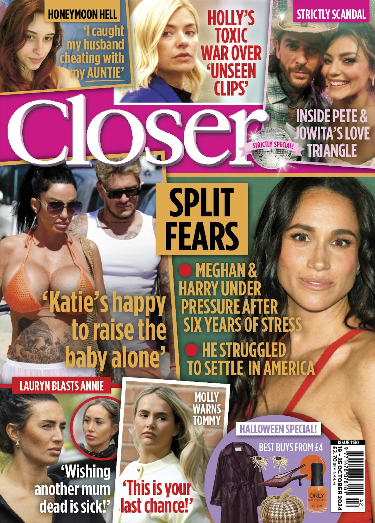 Closer magazine cover