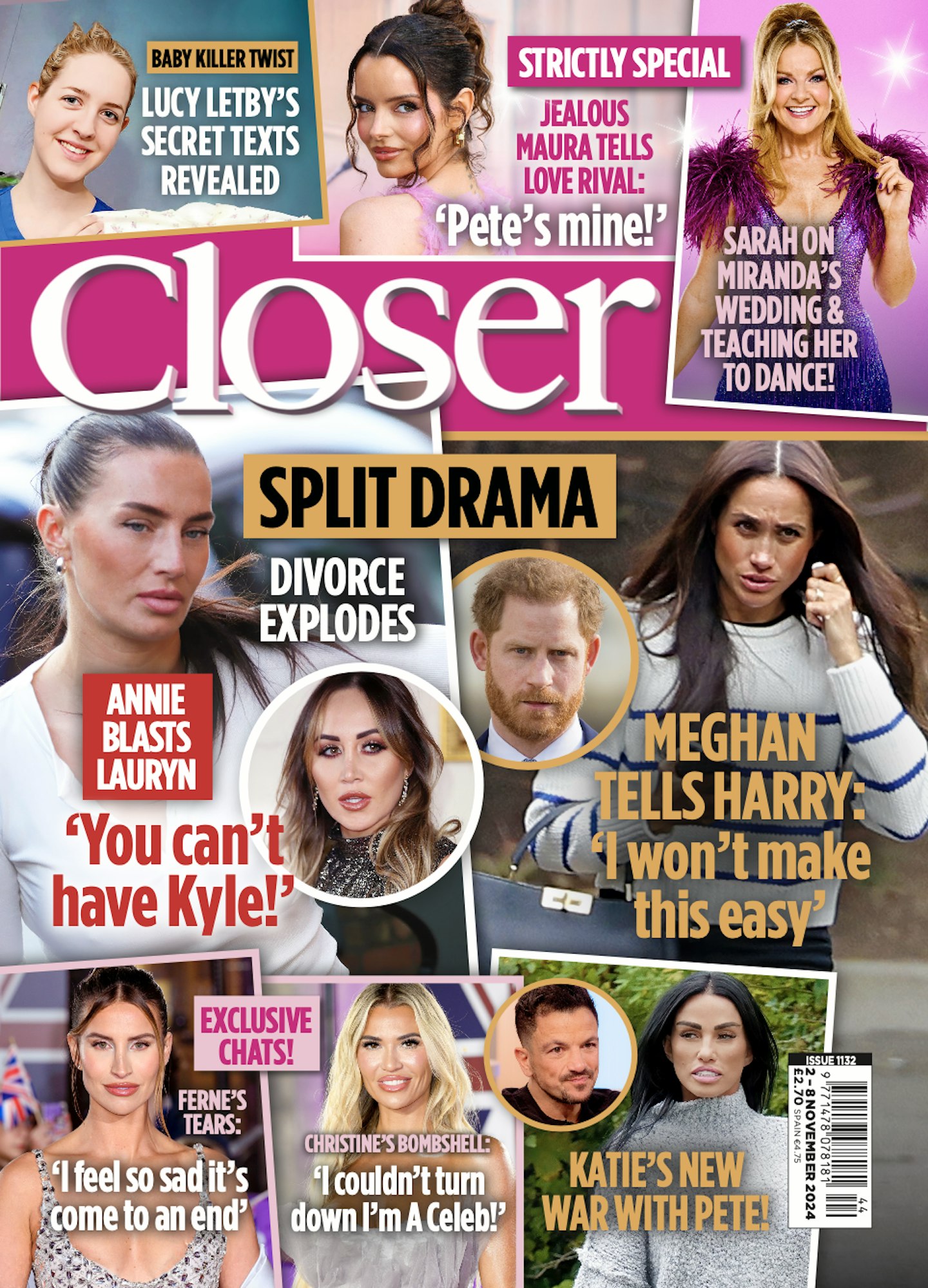 Closer Magazine Cover