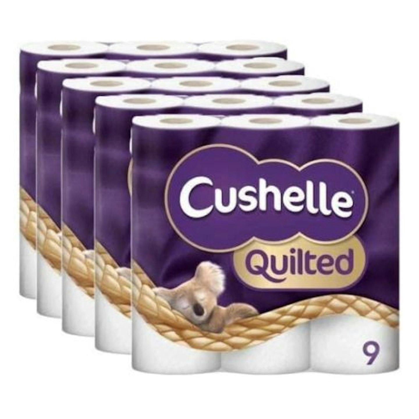 Cushelle Quilted Toilet Roll - 45 Pack