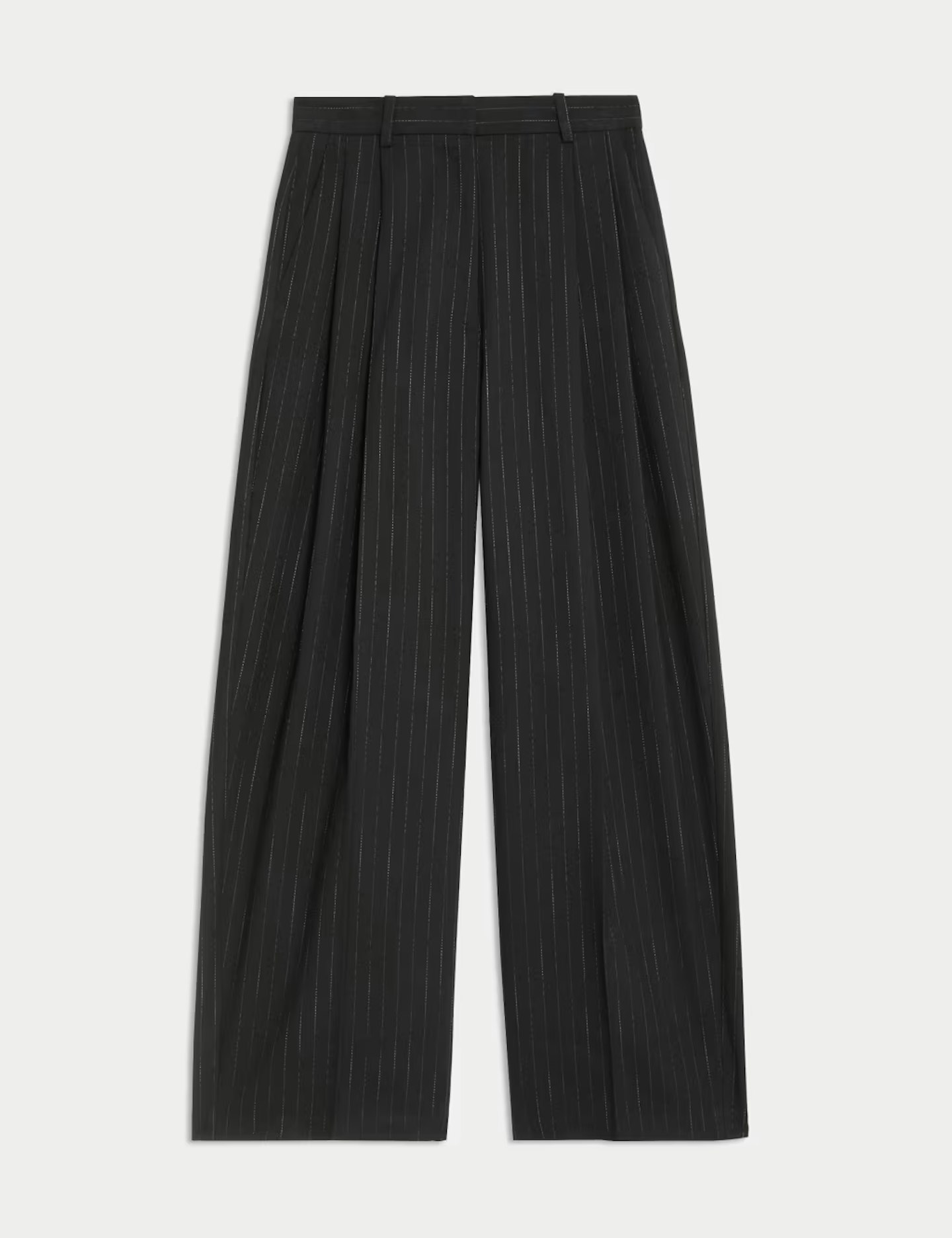 M&S, Pinstripe Pleat Trouser