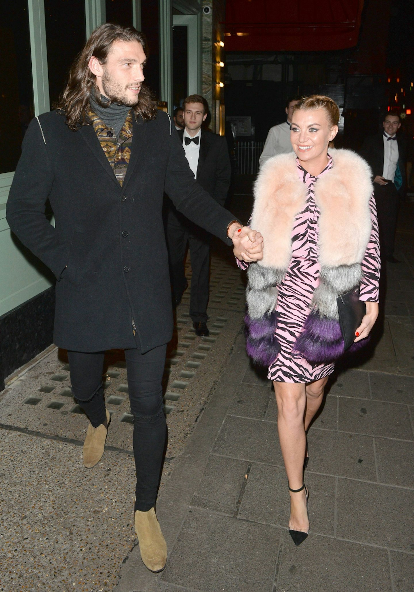 Andy Carroll and Billi Mucklow