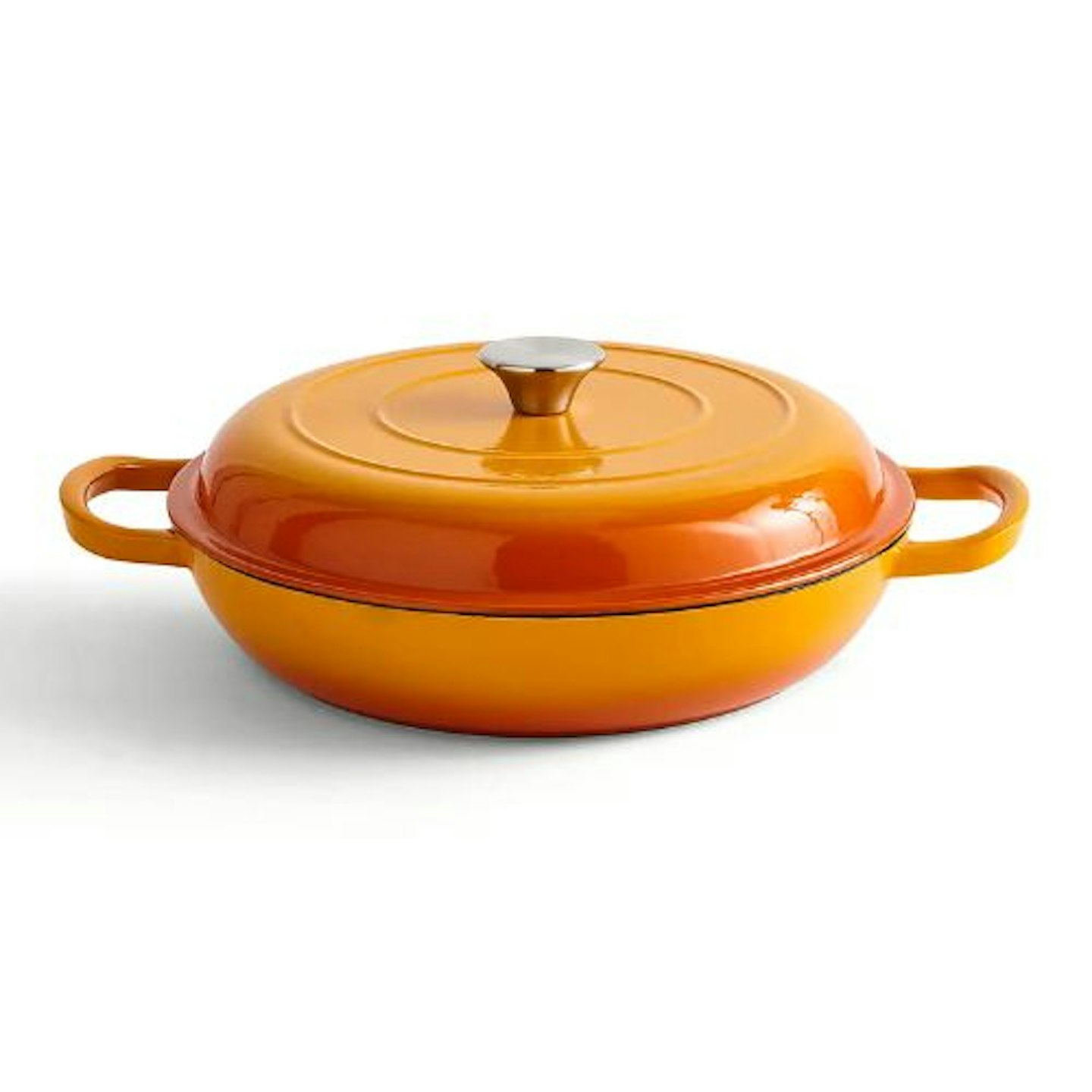 Dunelm Cast Iron Casserole Dish 3L