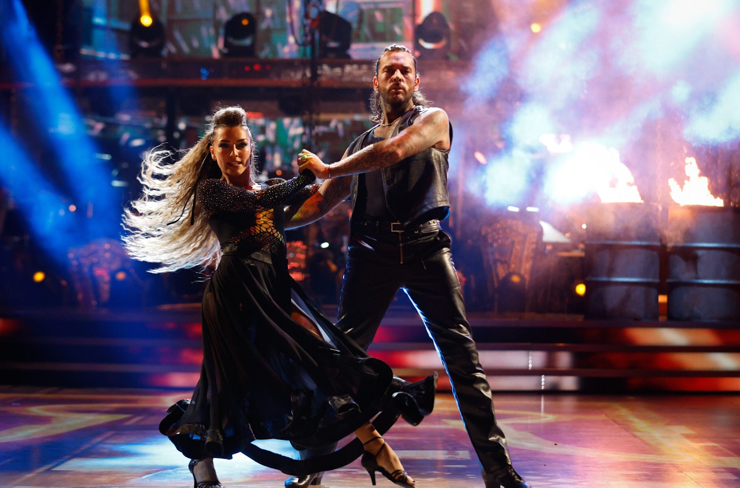 Jowita and Pete on Strictly