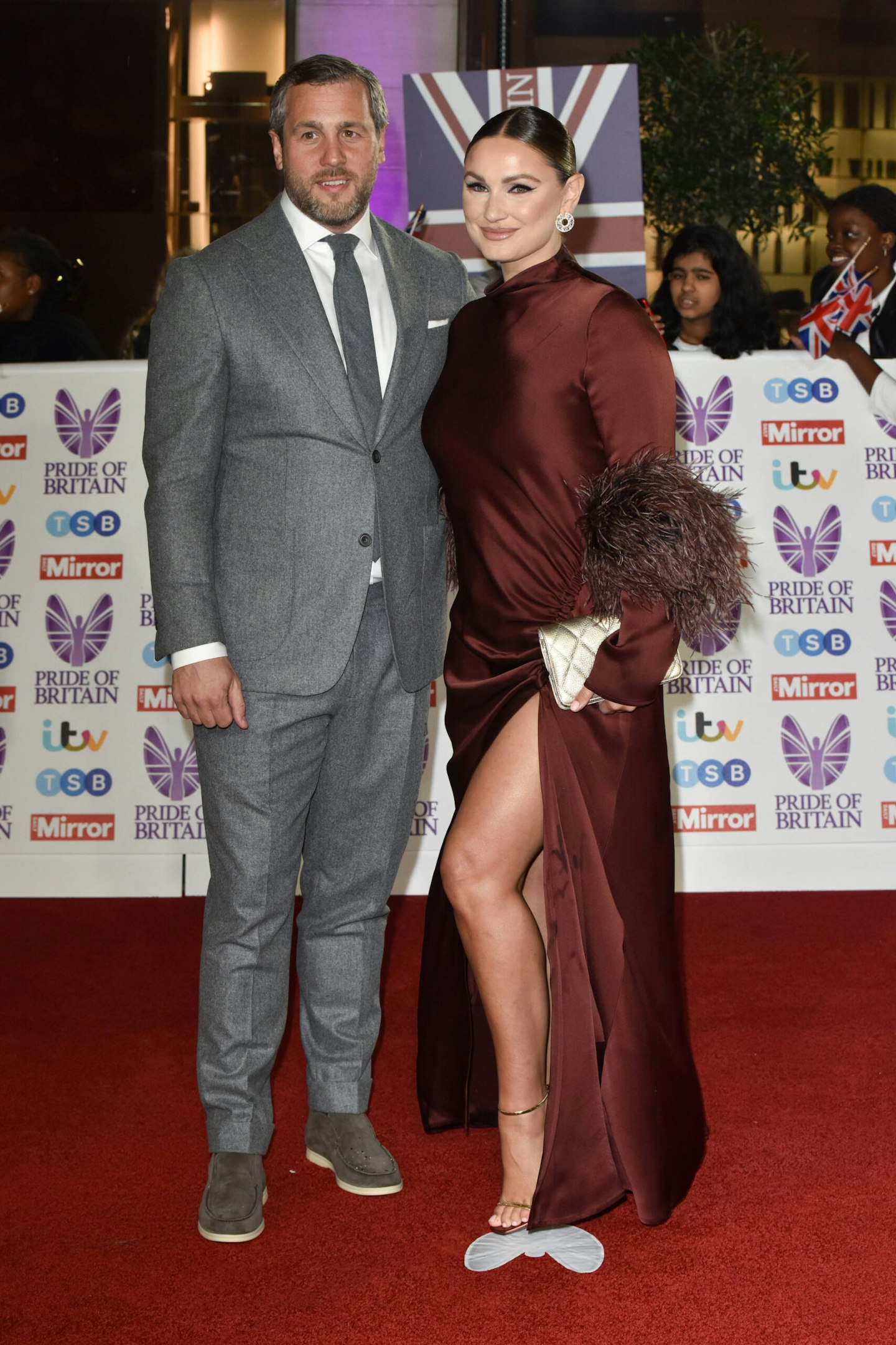 Paul Knightley and Sam Faiers