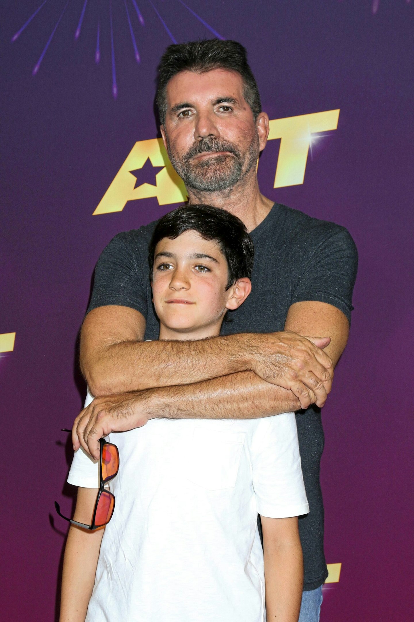 simon cowell and his son