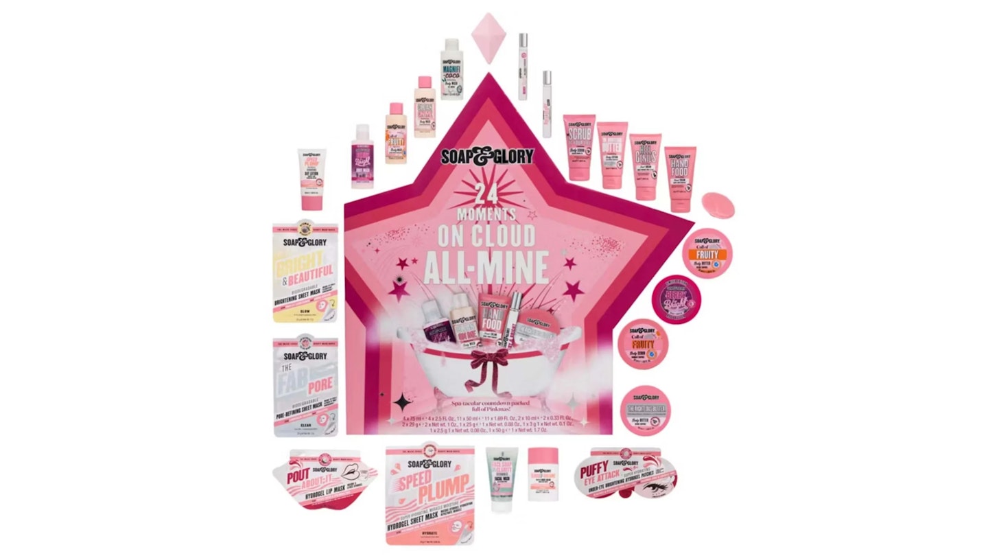 Soap and Glory 24 Moments On Cloud All Mine Advent Calendar Set