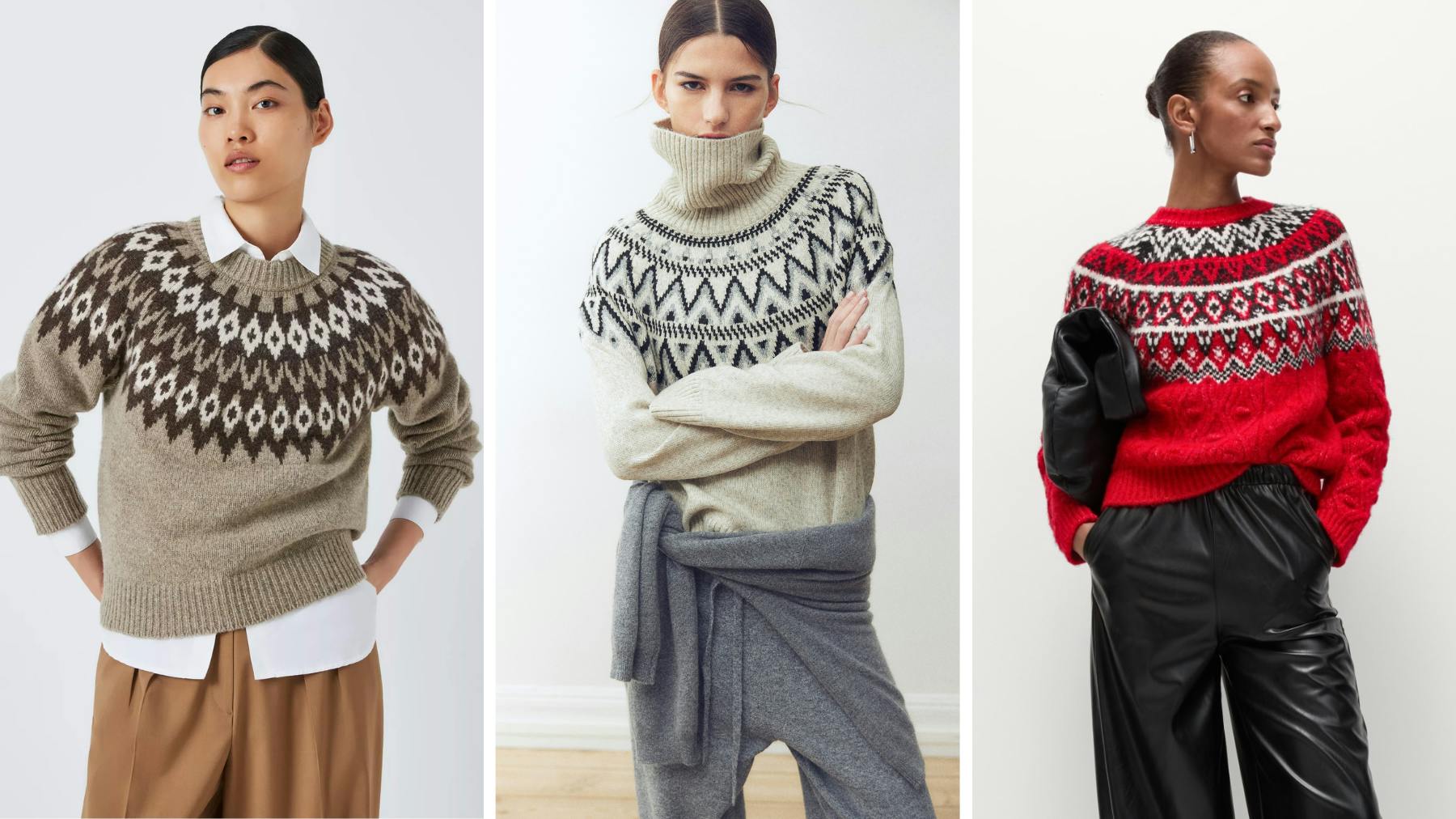 The best fair isle jumpers, including the one from the John Lewis Christmas advert