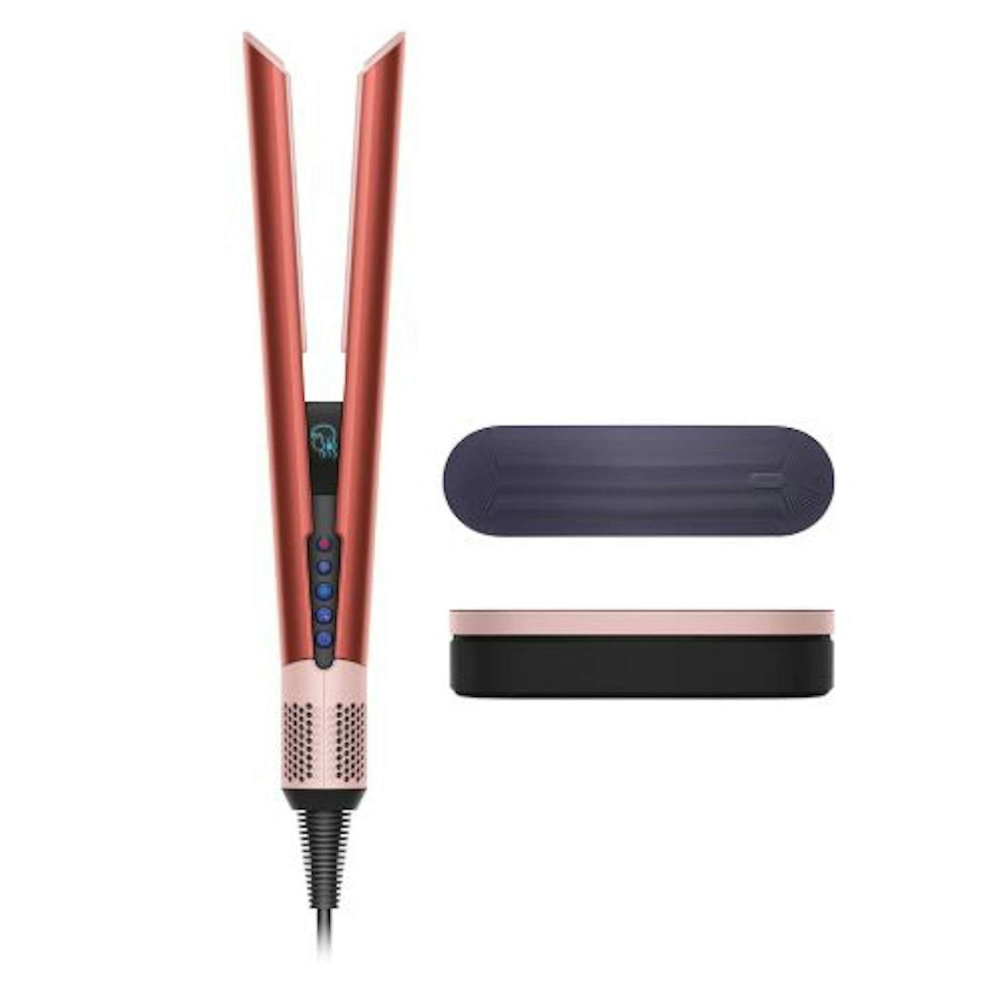 Dyson Airstrait™straightener (Strawberry Bronze_Blush Pink)