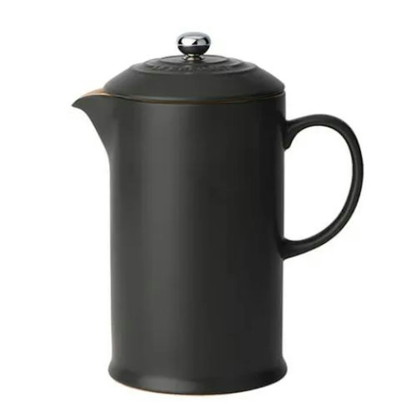 Stoneware Coffee Press in Black