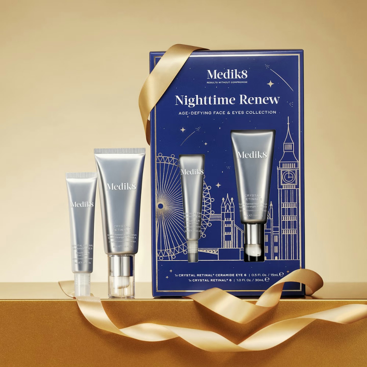 Medik8 Nighttime Renew Age-Defying Face and Eyes Collection