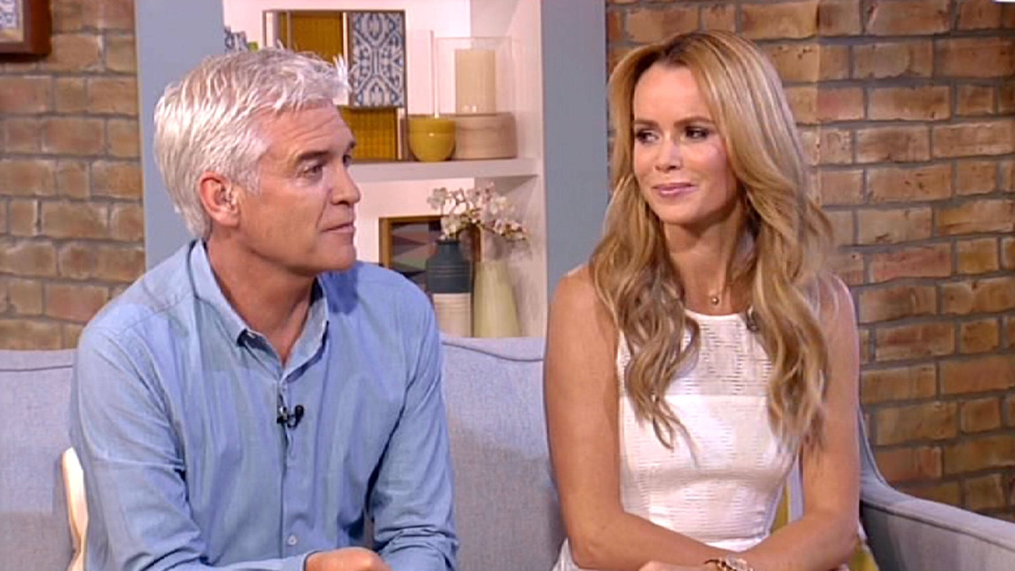 Phillip Schofield and Amanda Holden