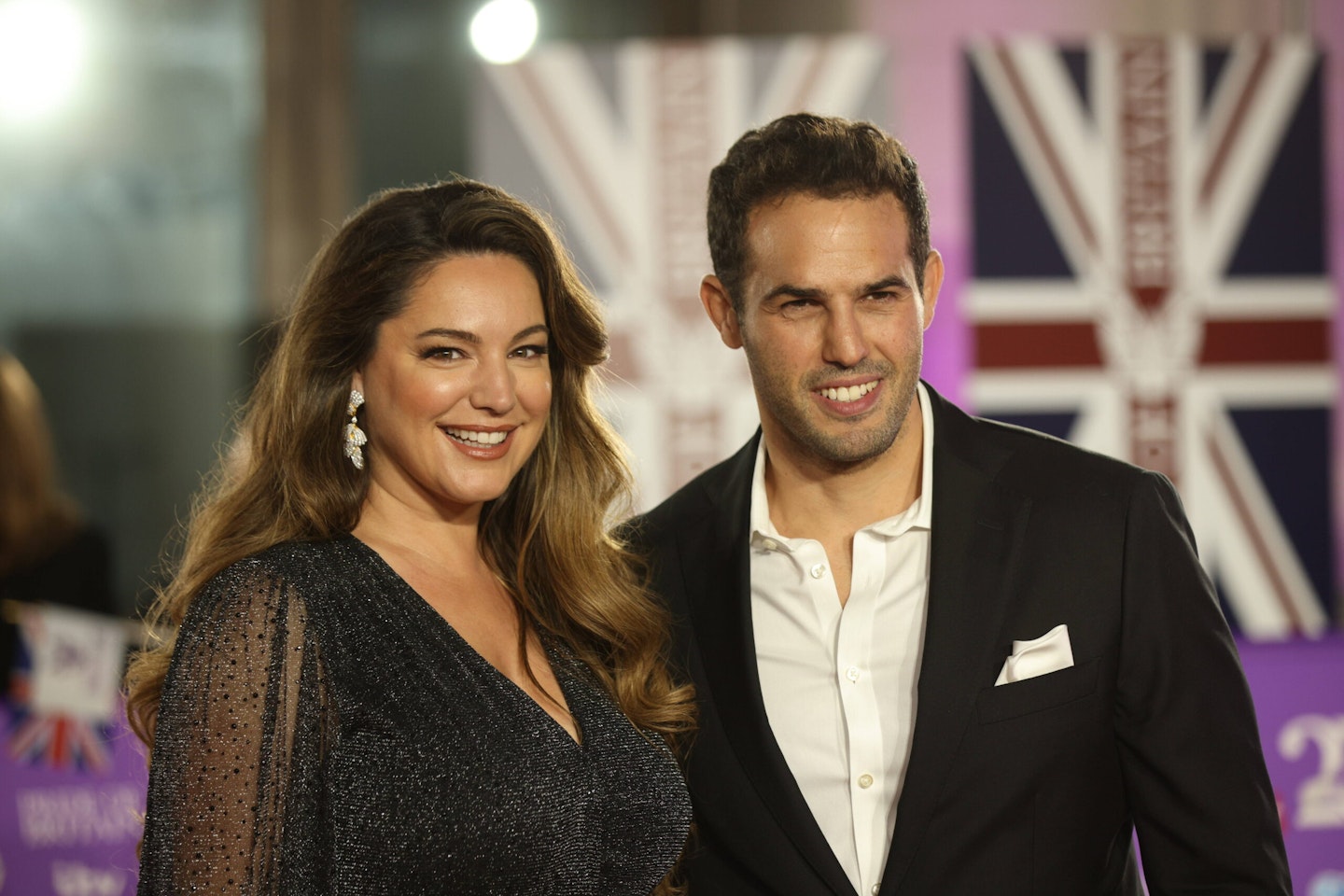 Kelly Brook and Jeremy Parisi