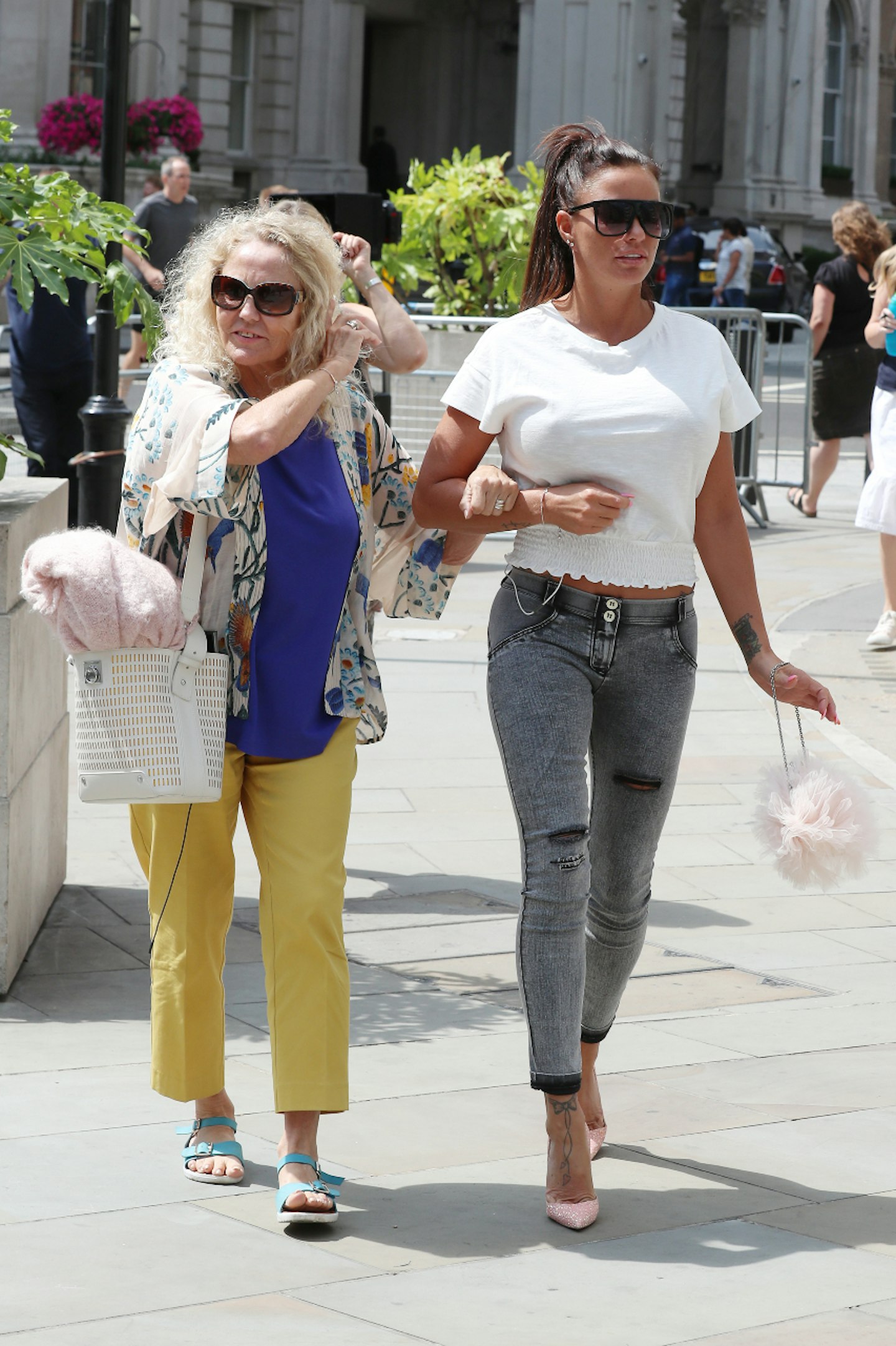 Katie Price and her mum Amy