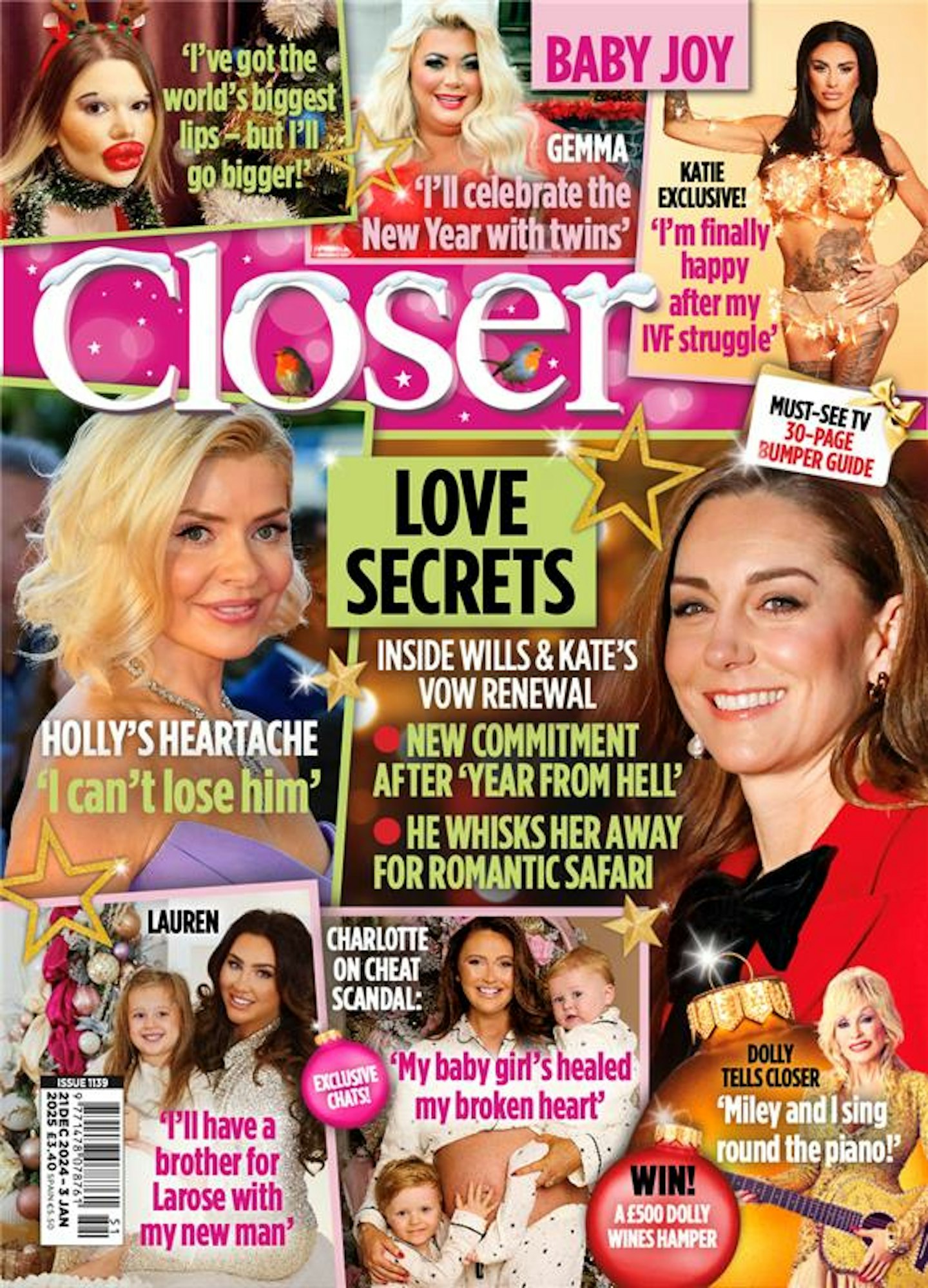 Closer magazine cover