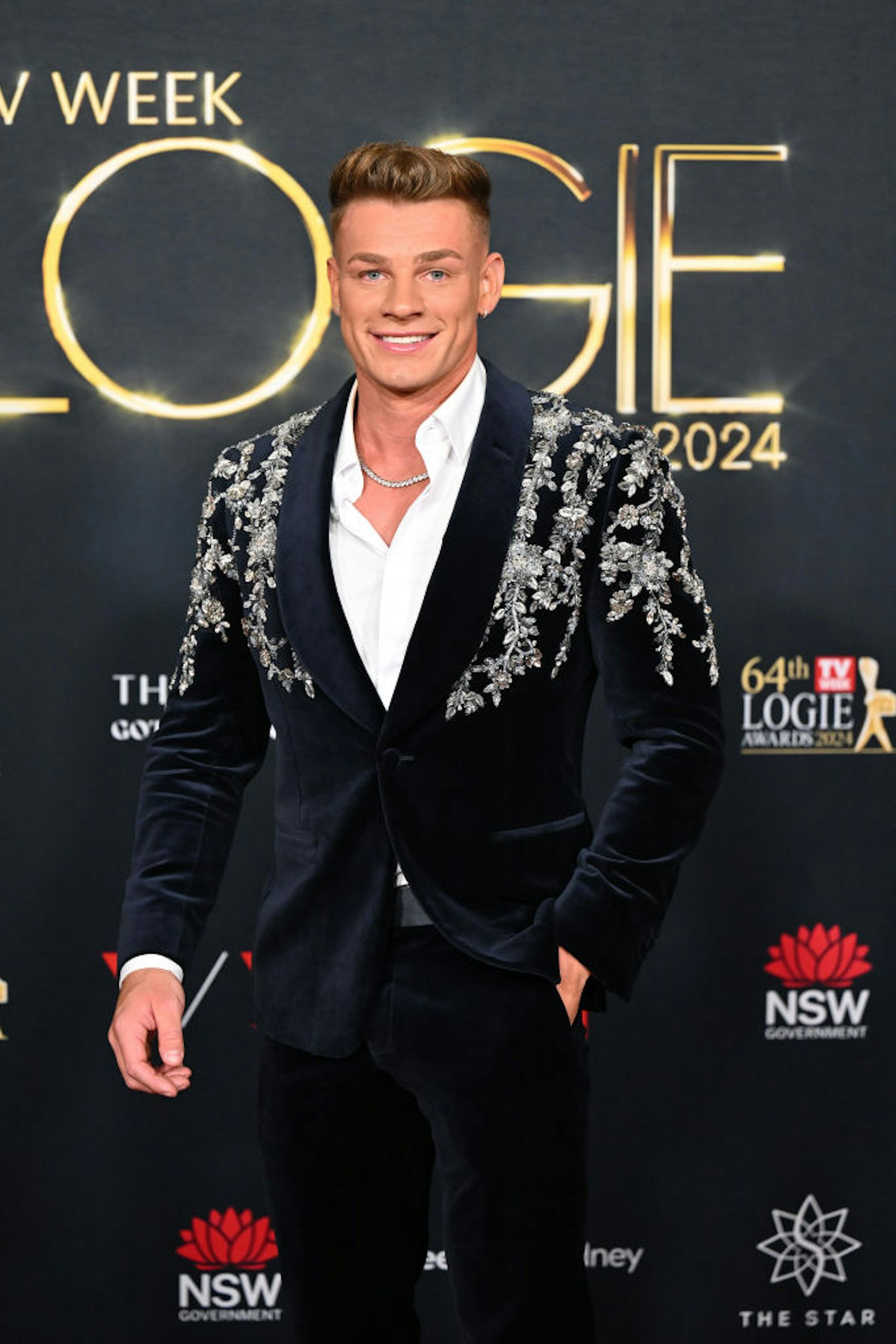 Callum Hole attends the 64th TV WEEK Logie Awards