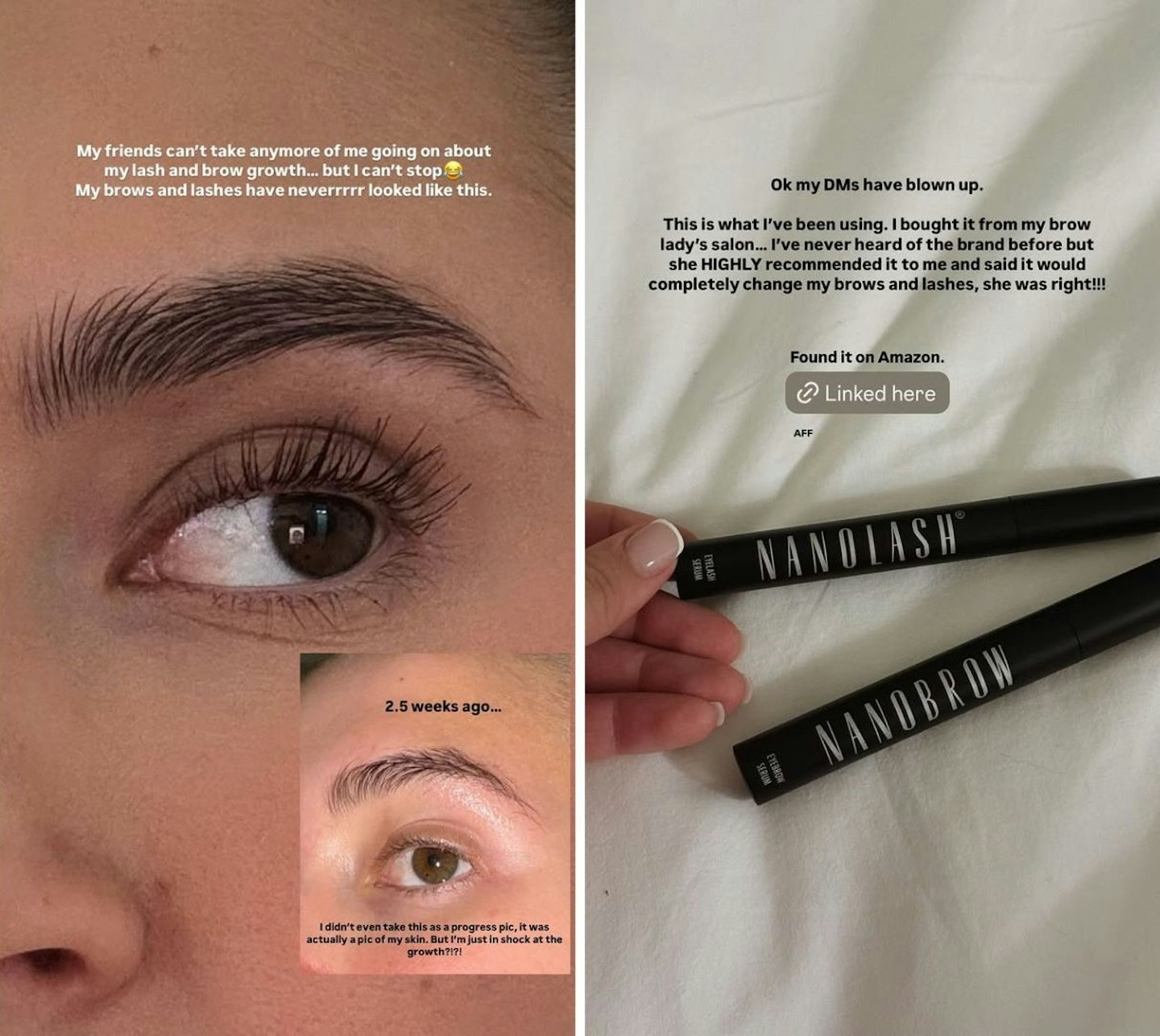 Molly-Mae Instagram lash serum