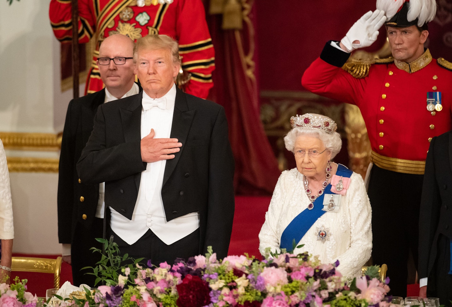 Trump was a fan of the late great Queen - and isn't so much of Meghan and Harry