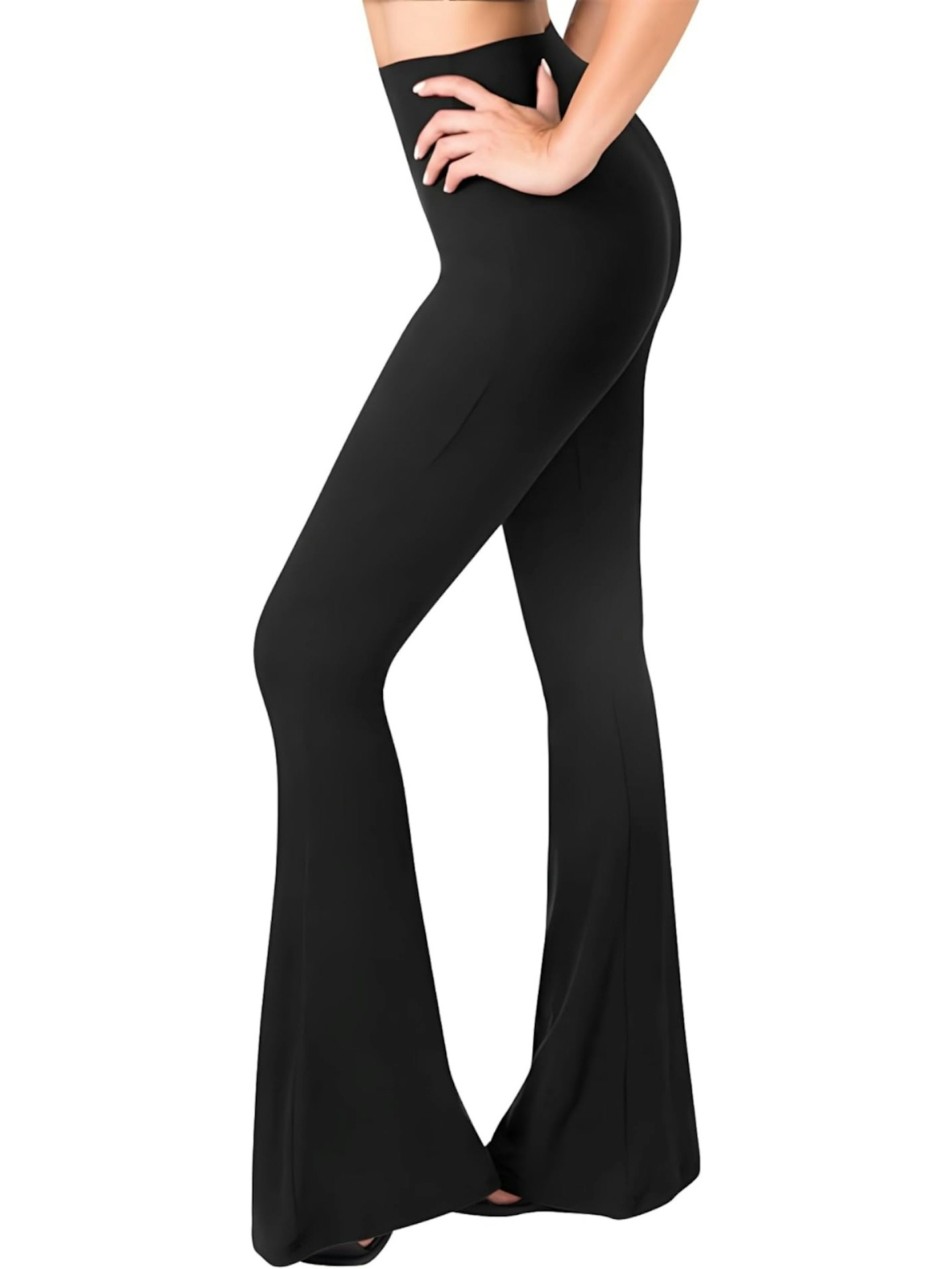 SATINA Flared Womens Leggings