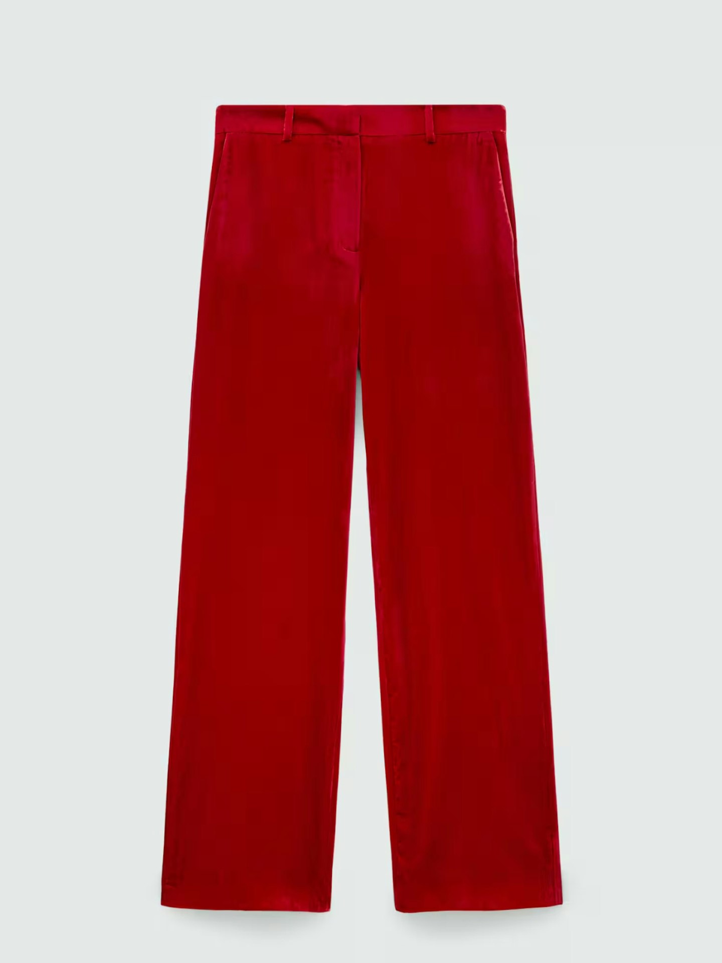 Mango Velvet Suit Trousers