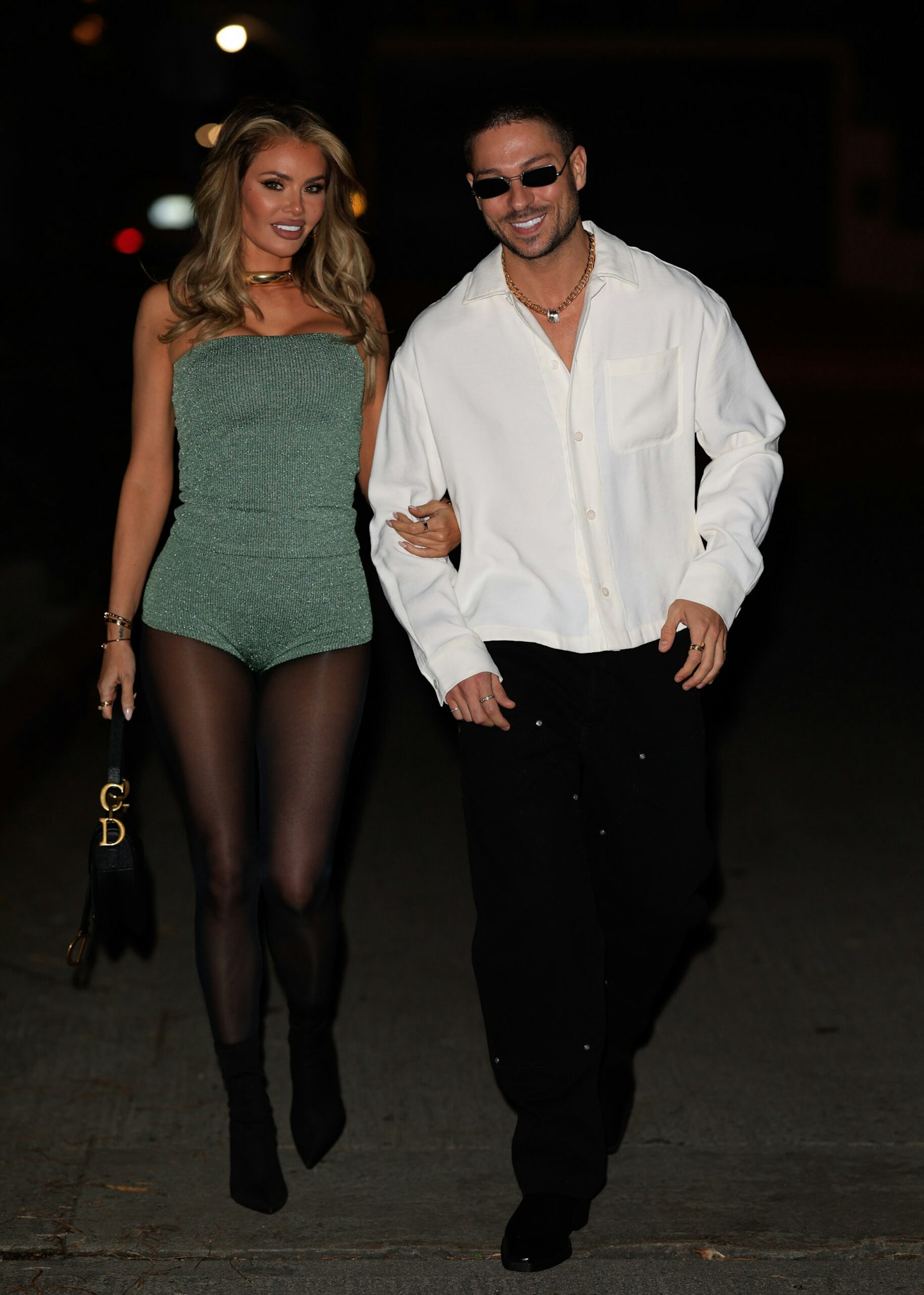 Chloe Sims and Joey Essex in LA earlier this year