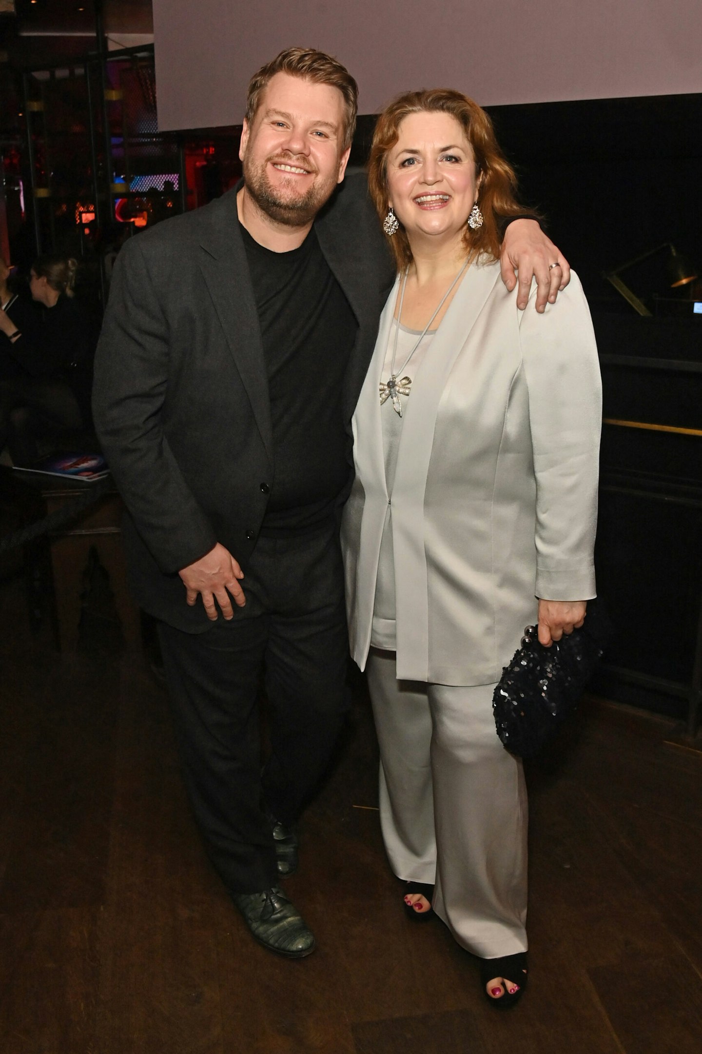 James Corden and Ruth Jones