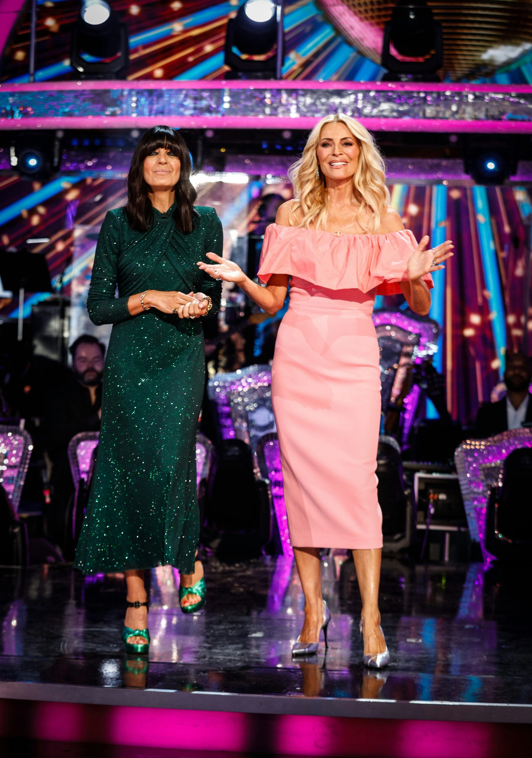 Tess Daly and Claudia Winkleman