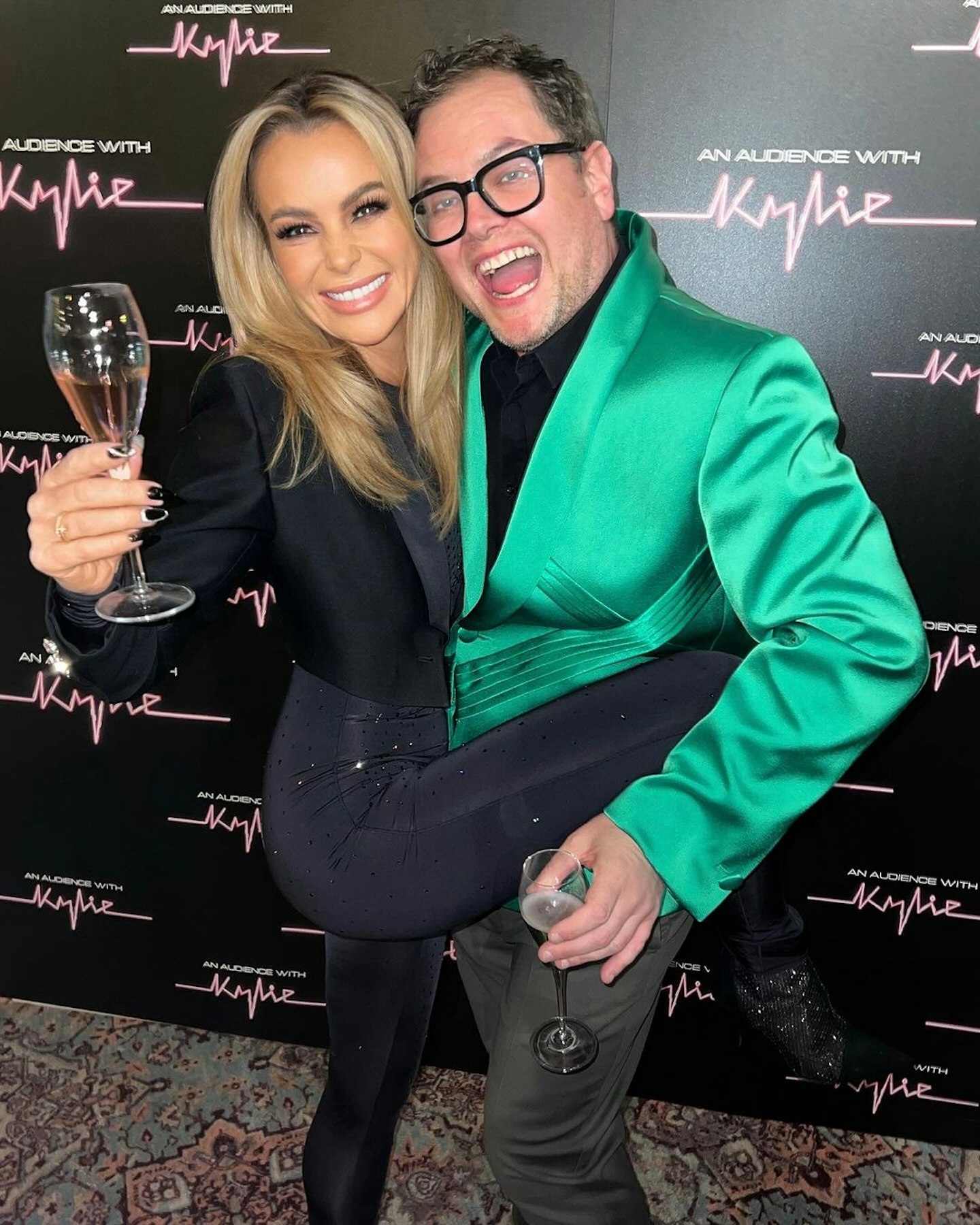 Amanda Holden and Alan Carr