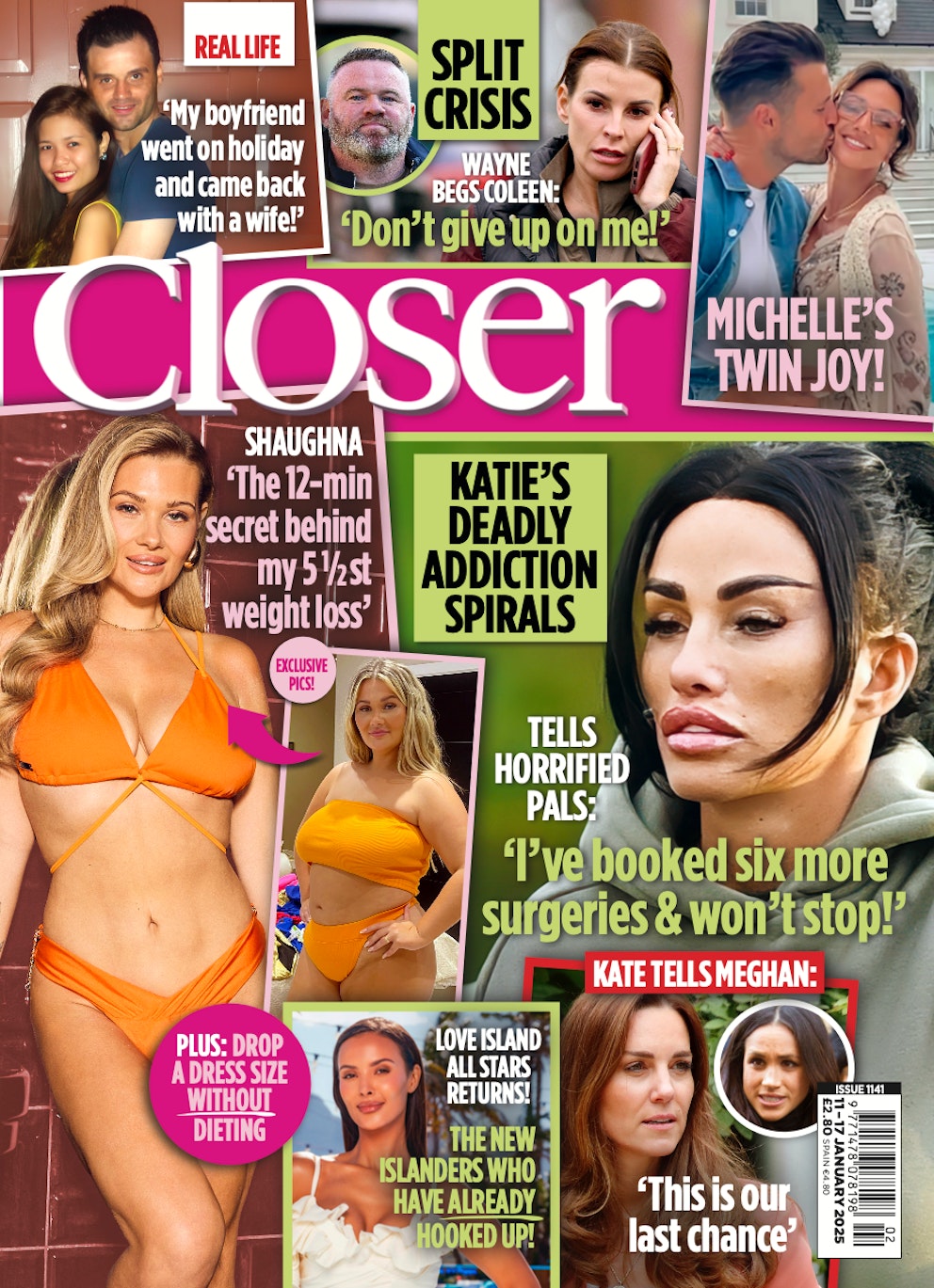 Katie Price tells horrified pals: 'I've booked six more surgeries and won't stop'