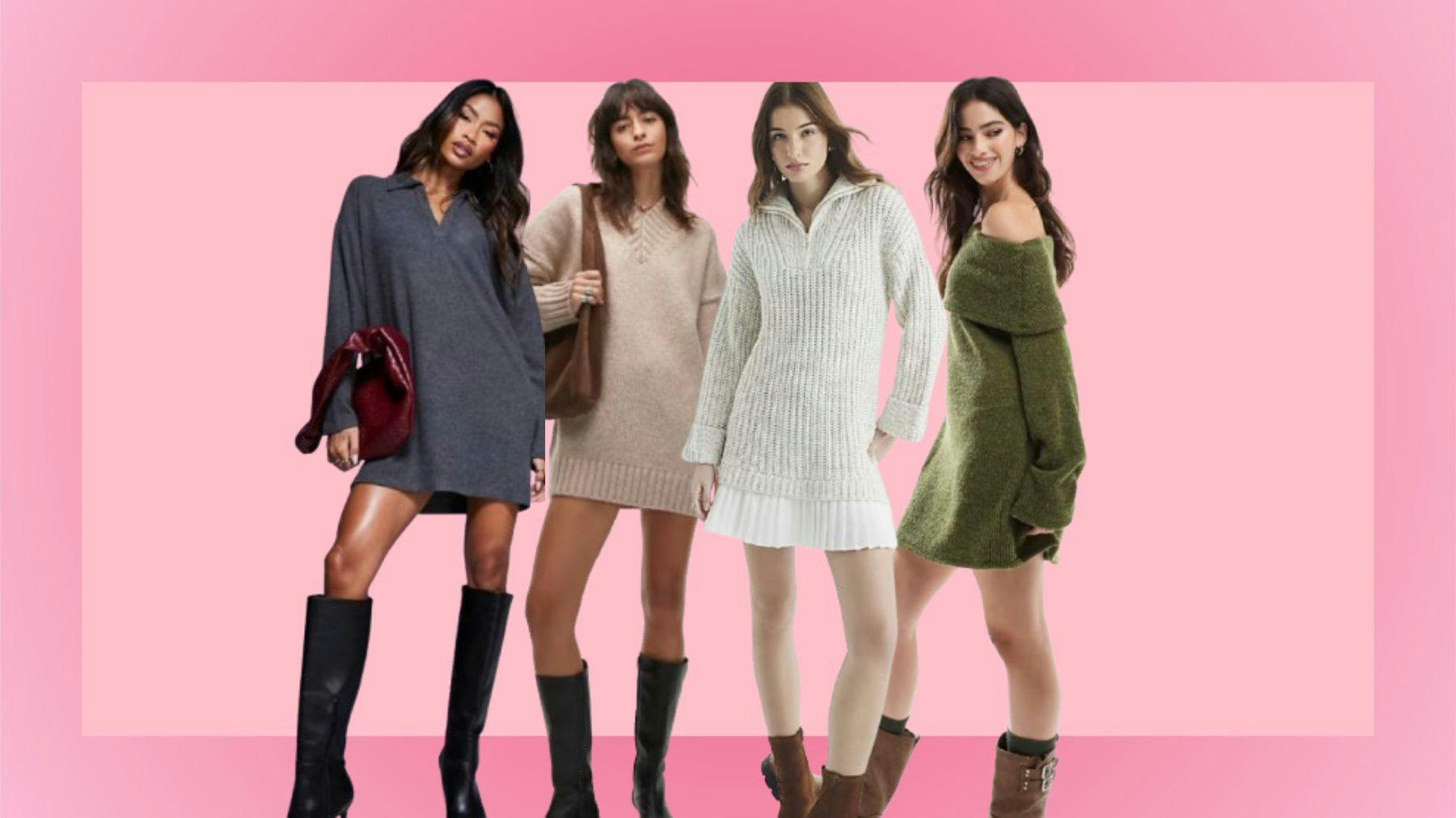 10 Most Chic Jumper Dresses For Easy Dressing This Season