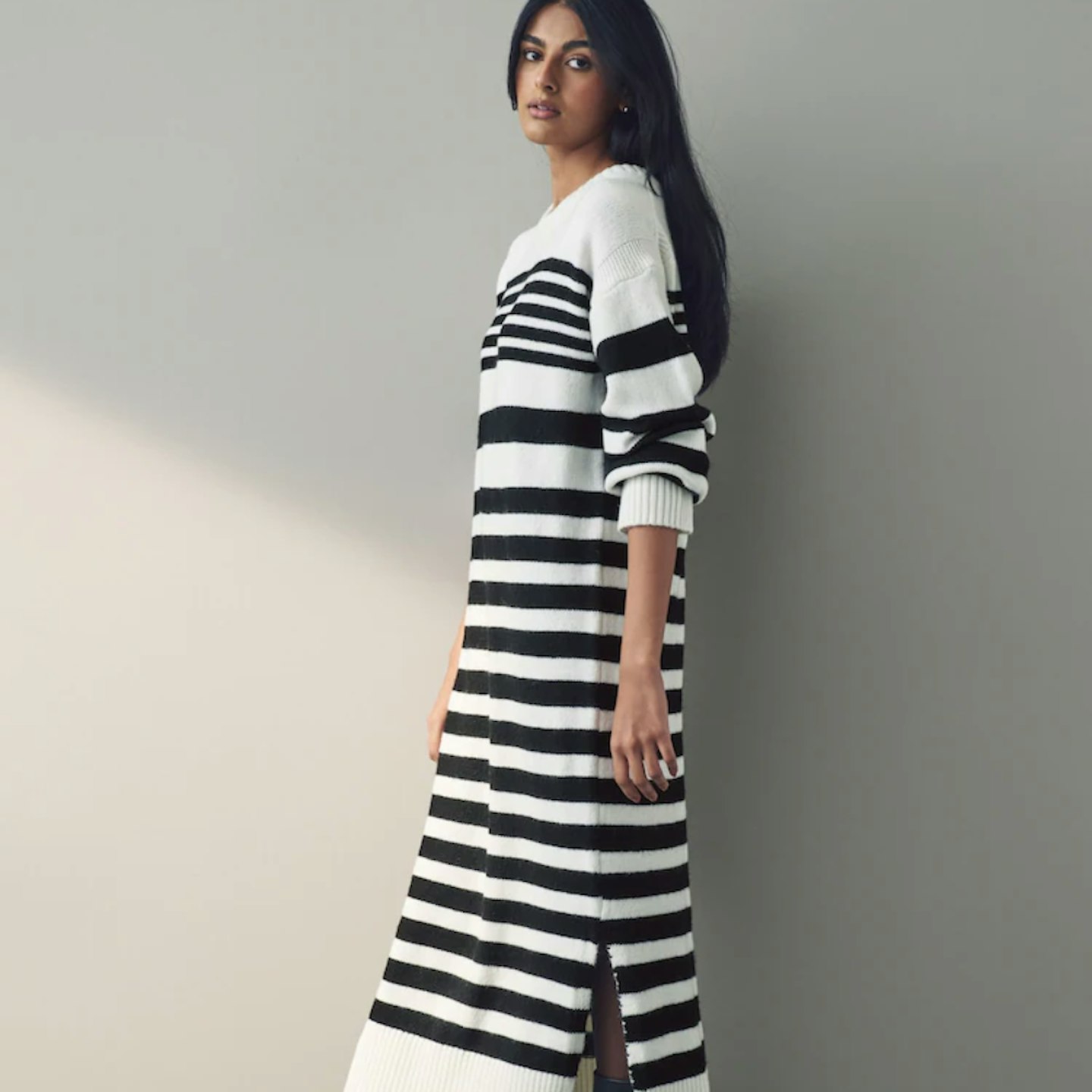 next striped jumper dress