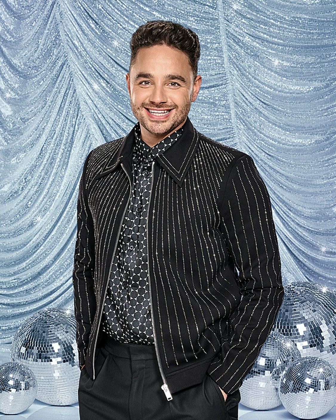 Adam starred on Strictly in 2023