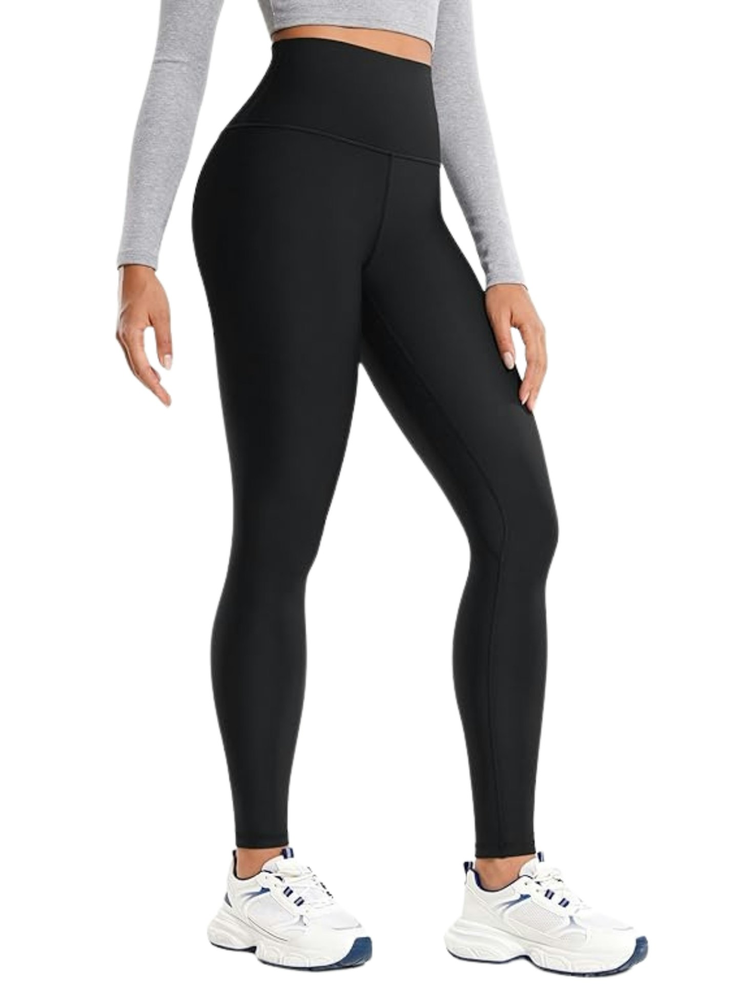 CRZ YOGA Women's Thermal Fleece Lined Leggings