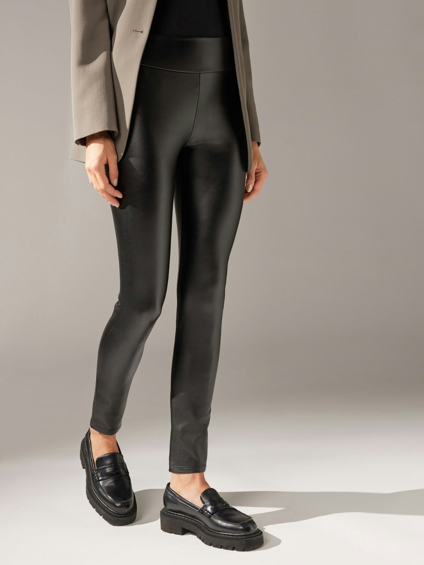 Calzedonia Thermal Leather Effect Leggings