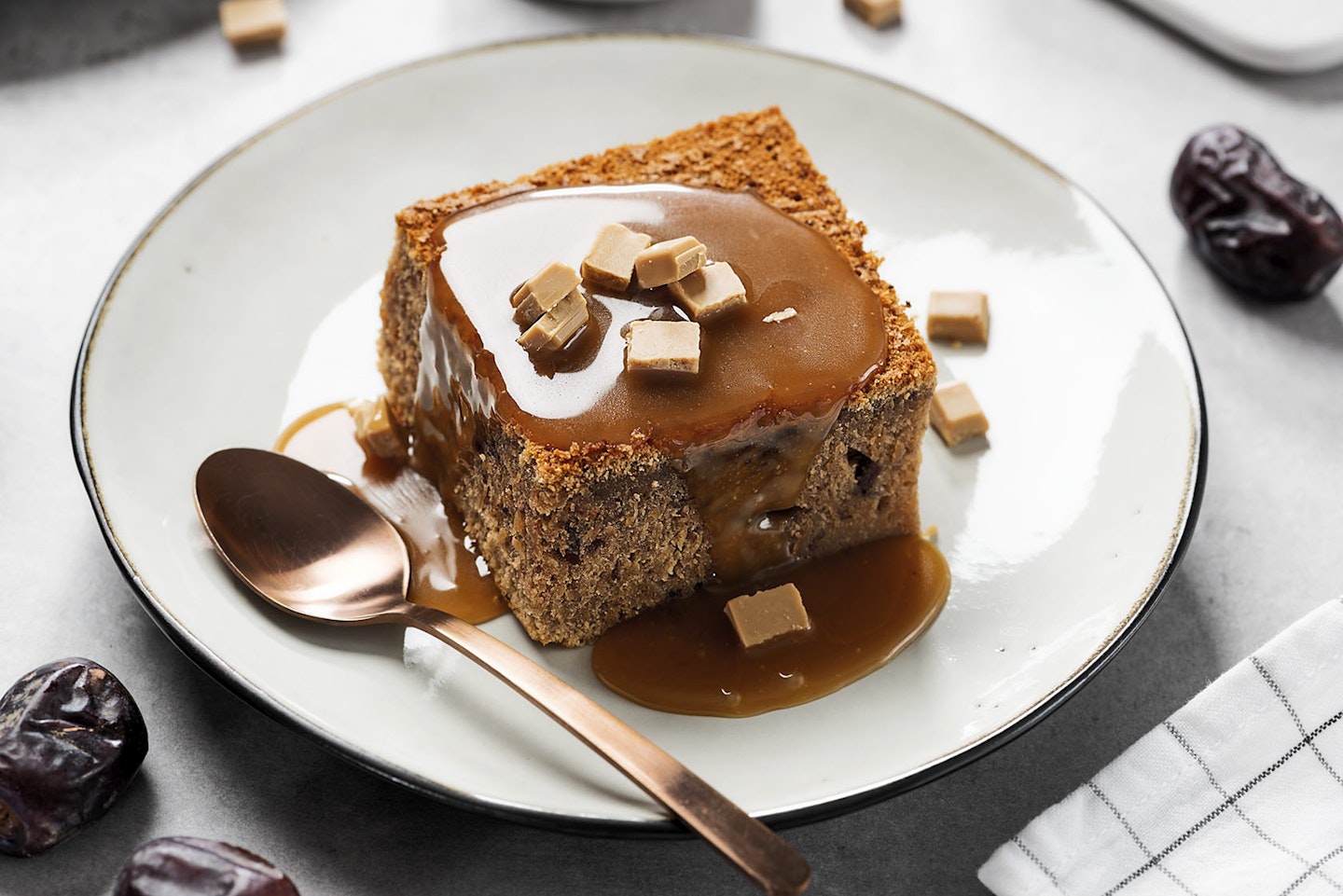 Sticky toffee pudding