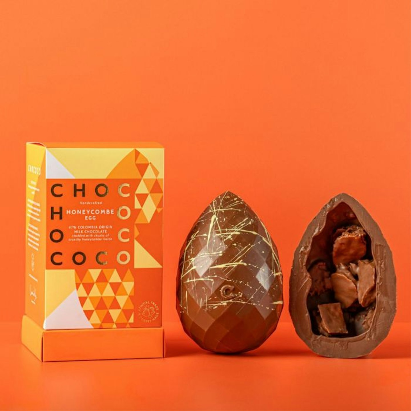 Giant Milk Chocolate Honeycombe Easter Egg