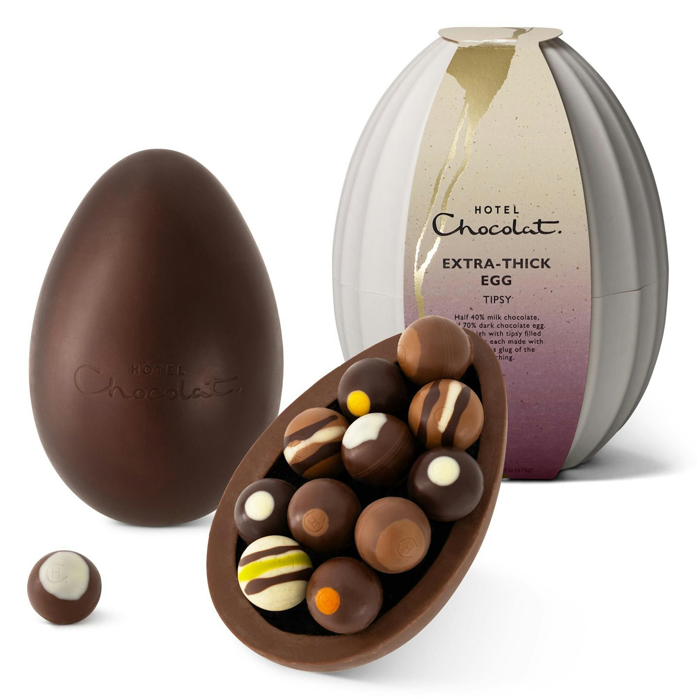 Hotel Chocolat Extra-Thick Easter Egg – Tipsy Truffles