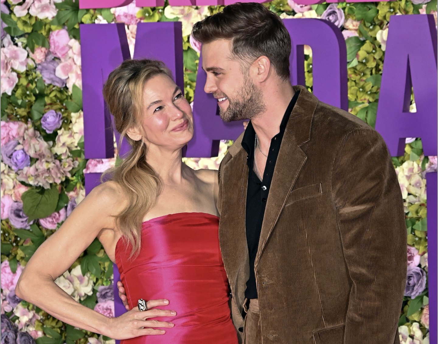 Renee Zellweger and Leo Woodall