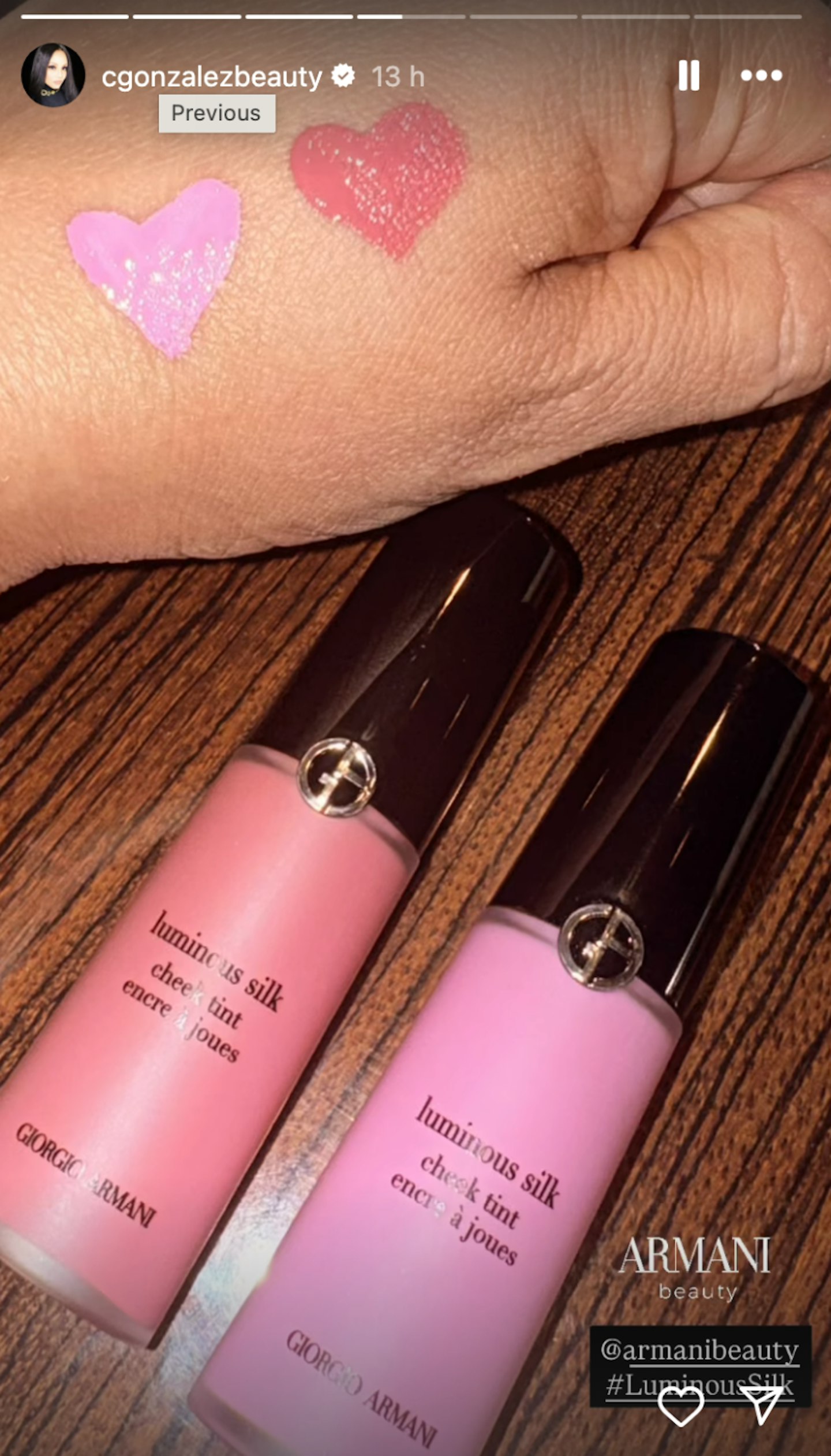 Sabrina Carpenter makeup Carolina Gonzalez shares blush combo