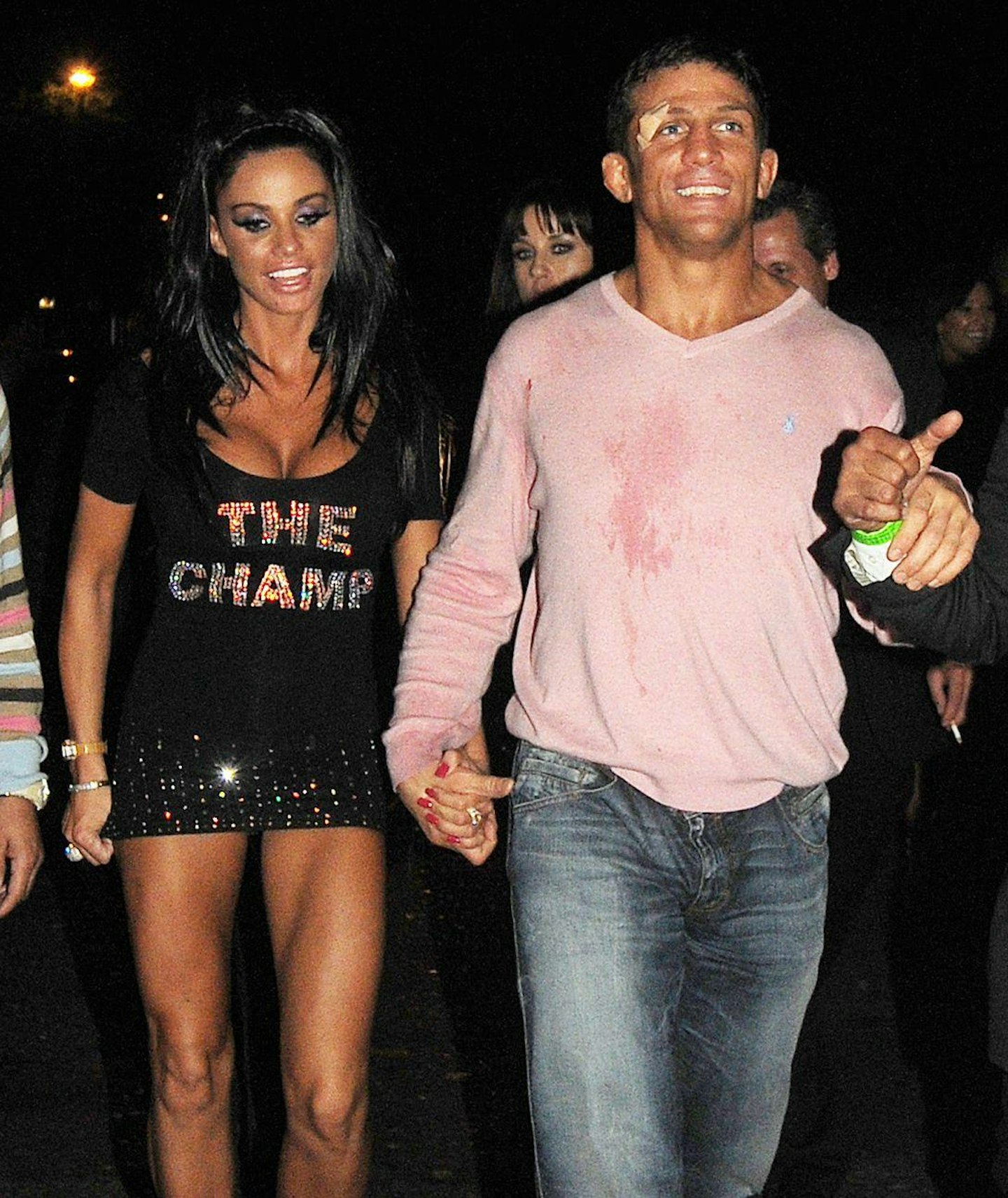 Katie Price with her ex husband Alex Reid